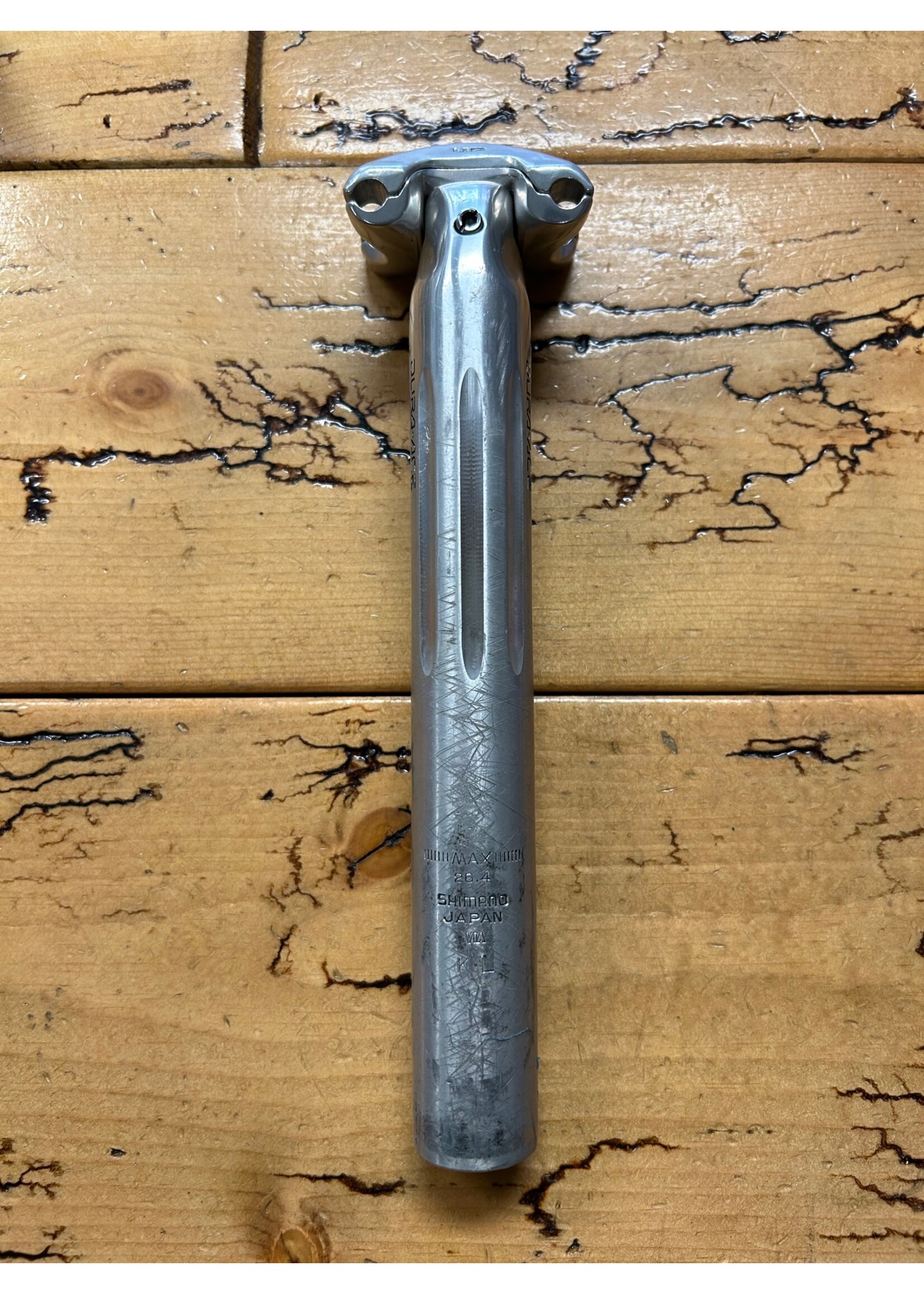 Shimano Dura Ace SP-7400-A 26.4mm Seatpost - Gringineer Cycles