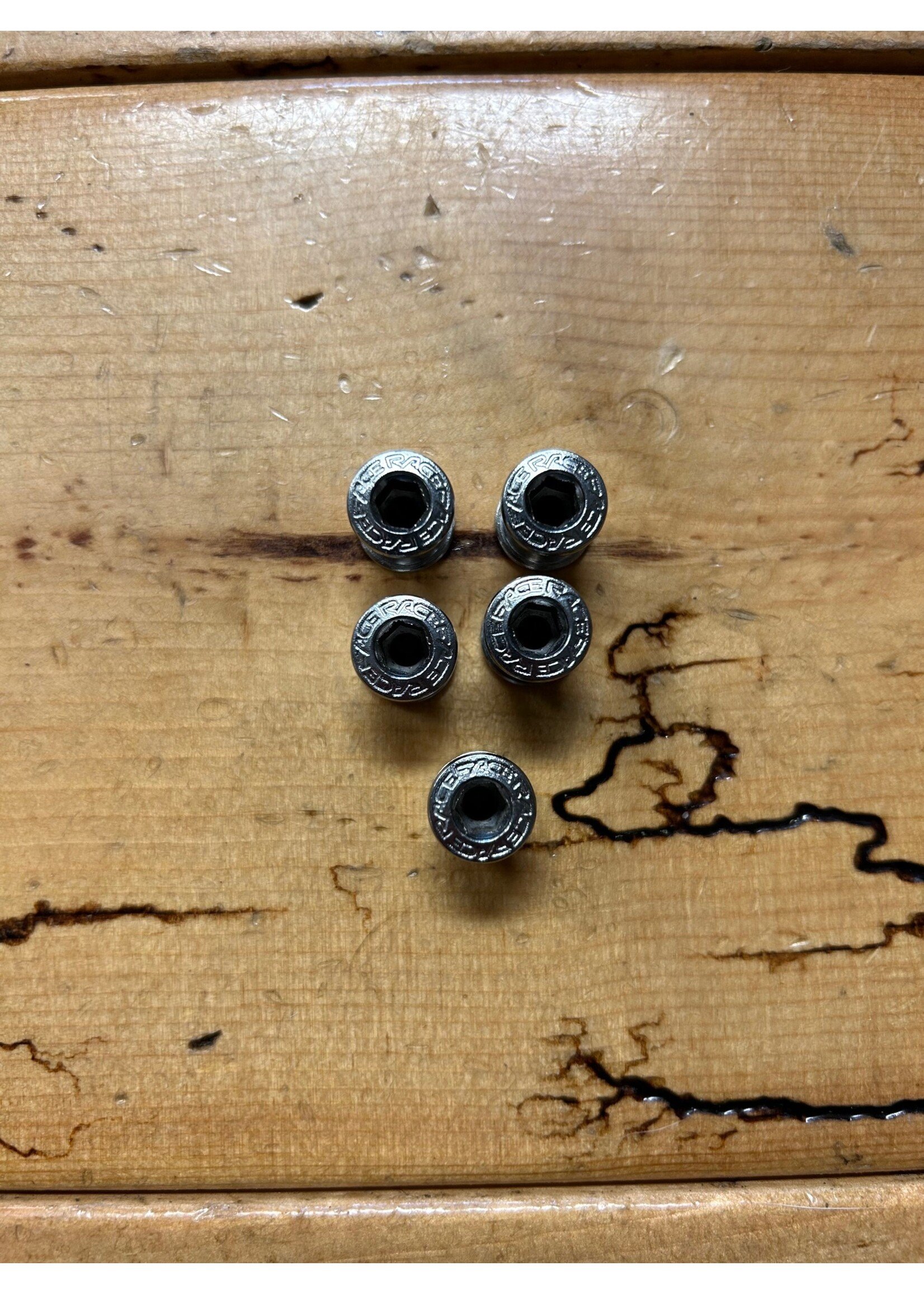 Raceface Raceface Silver Chainring Bolts Set Of 5
