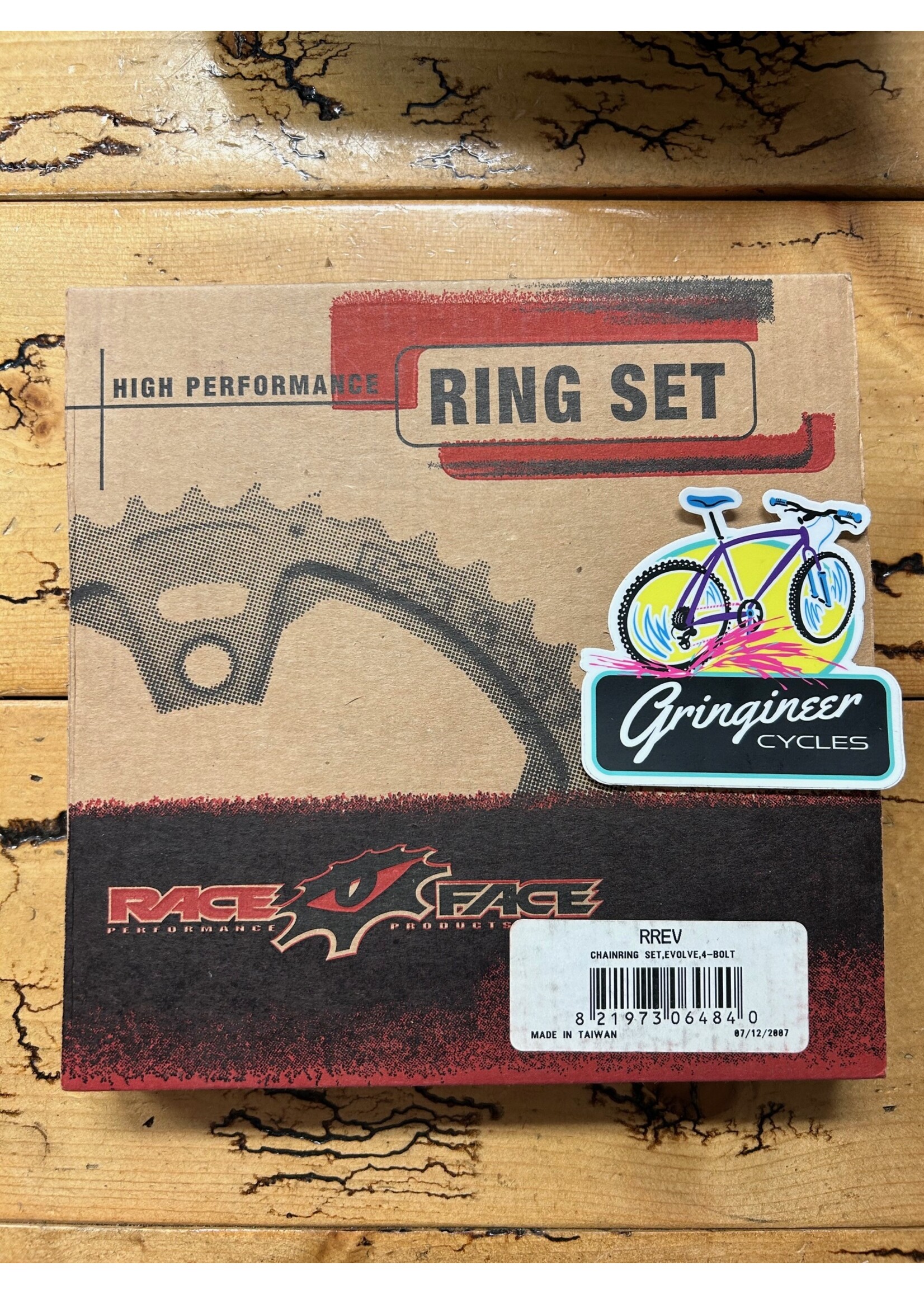 Race Face Raceface Evolve 9 Speed Chainring Set 44-32-22 NOS
