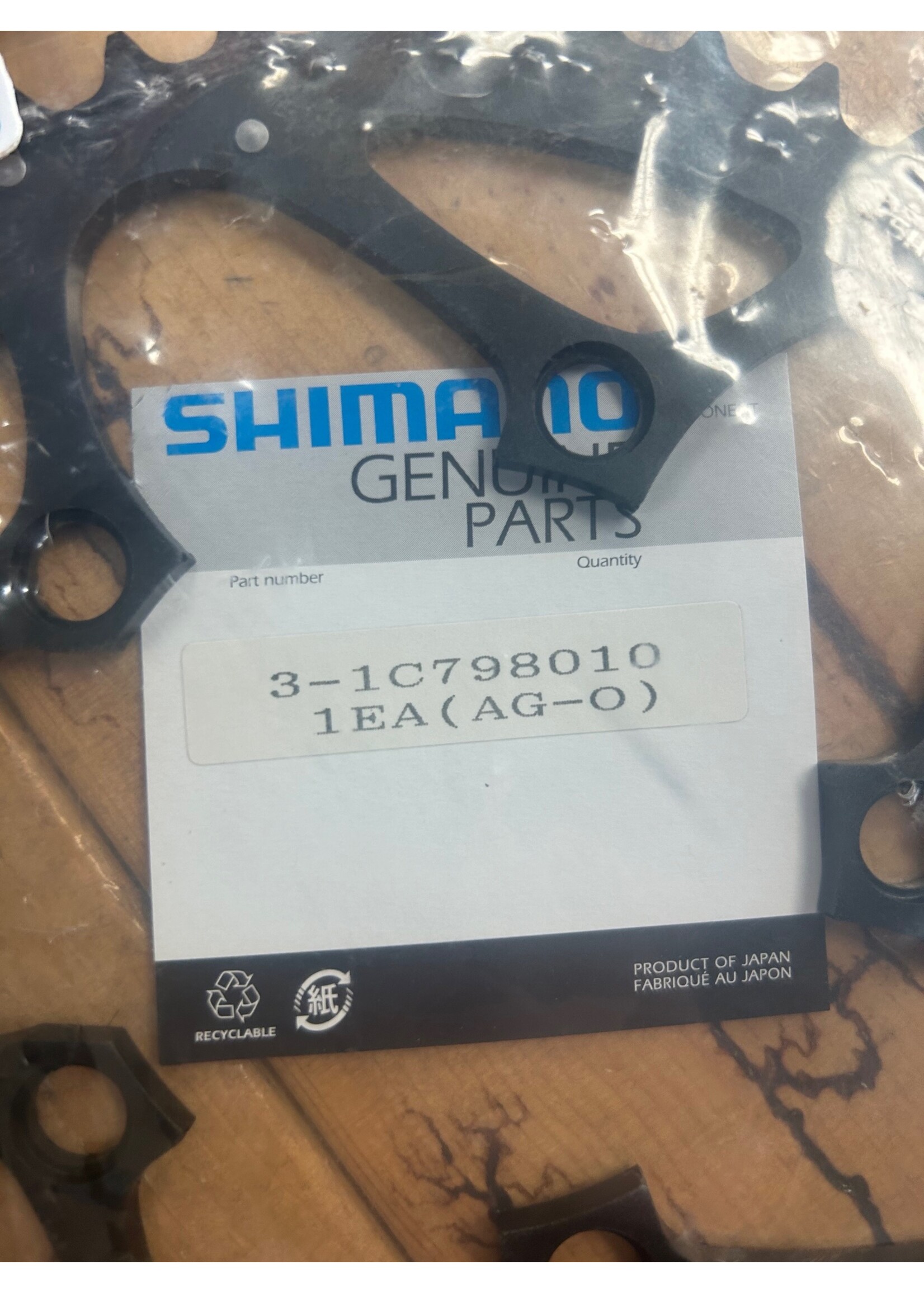 SHIMANO Shimano Deore XT M750 44 Tooth 9 Speed Chainring NOS