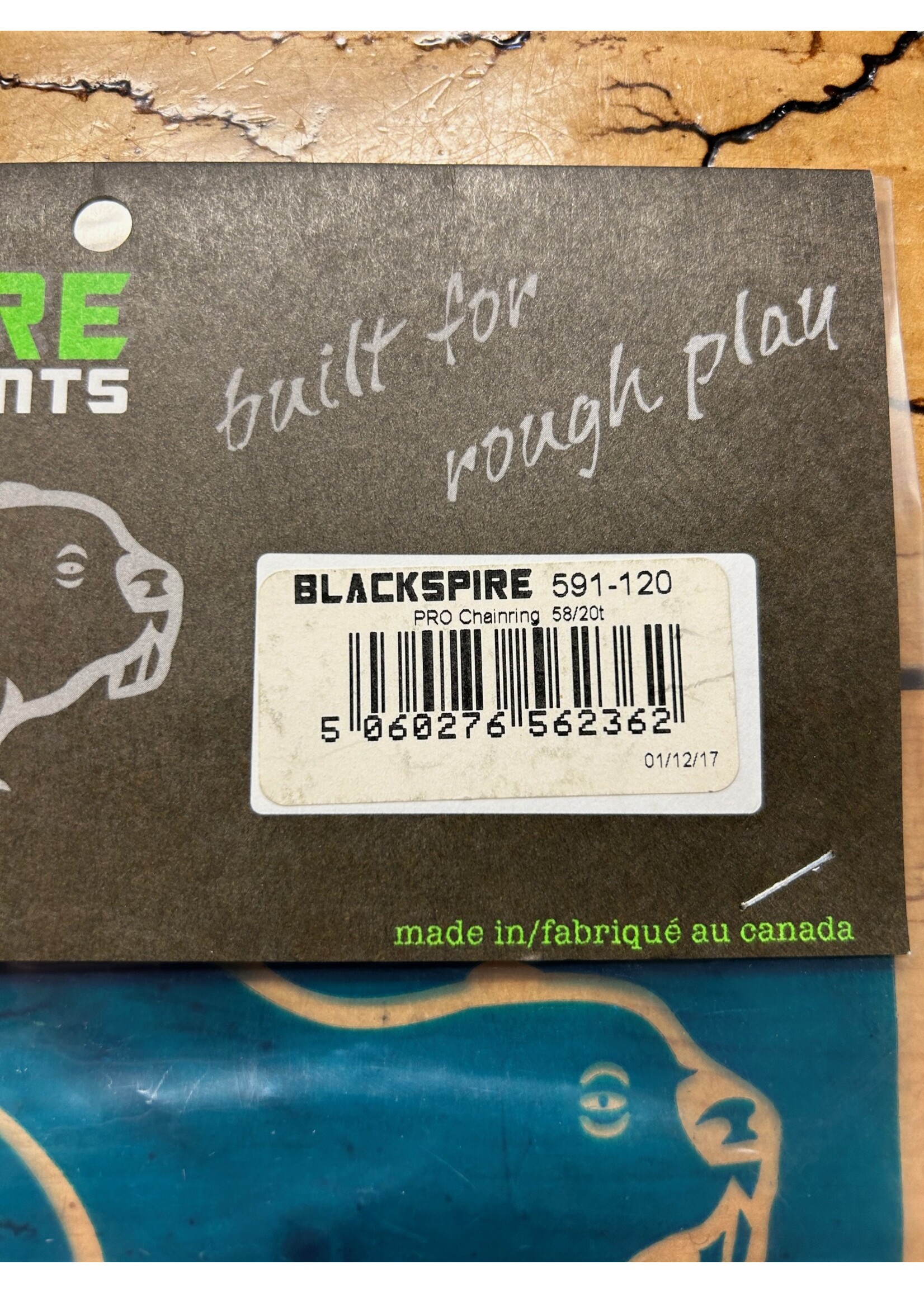 Blackspire Blackspire 20 Tooth 58 BCD Pro Chainring NOS