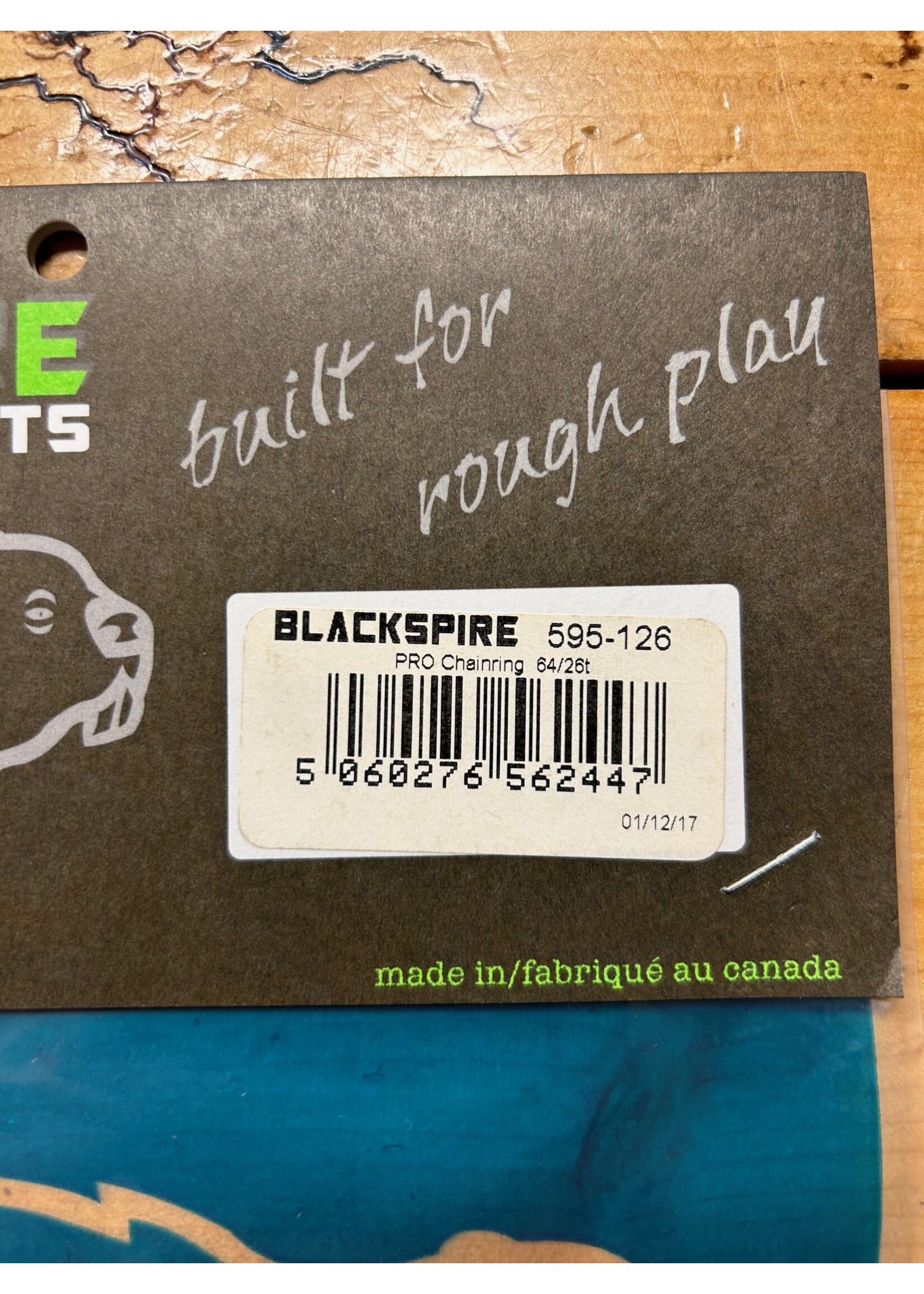 Blackspire Blackspire Pro 26 tooth 64 BCD Chainring NOS