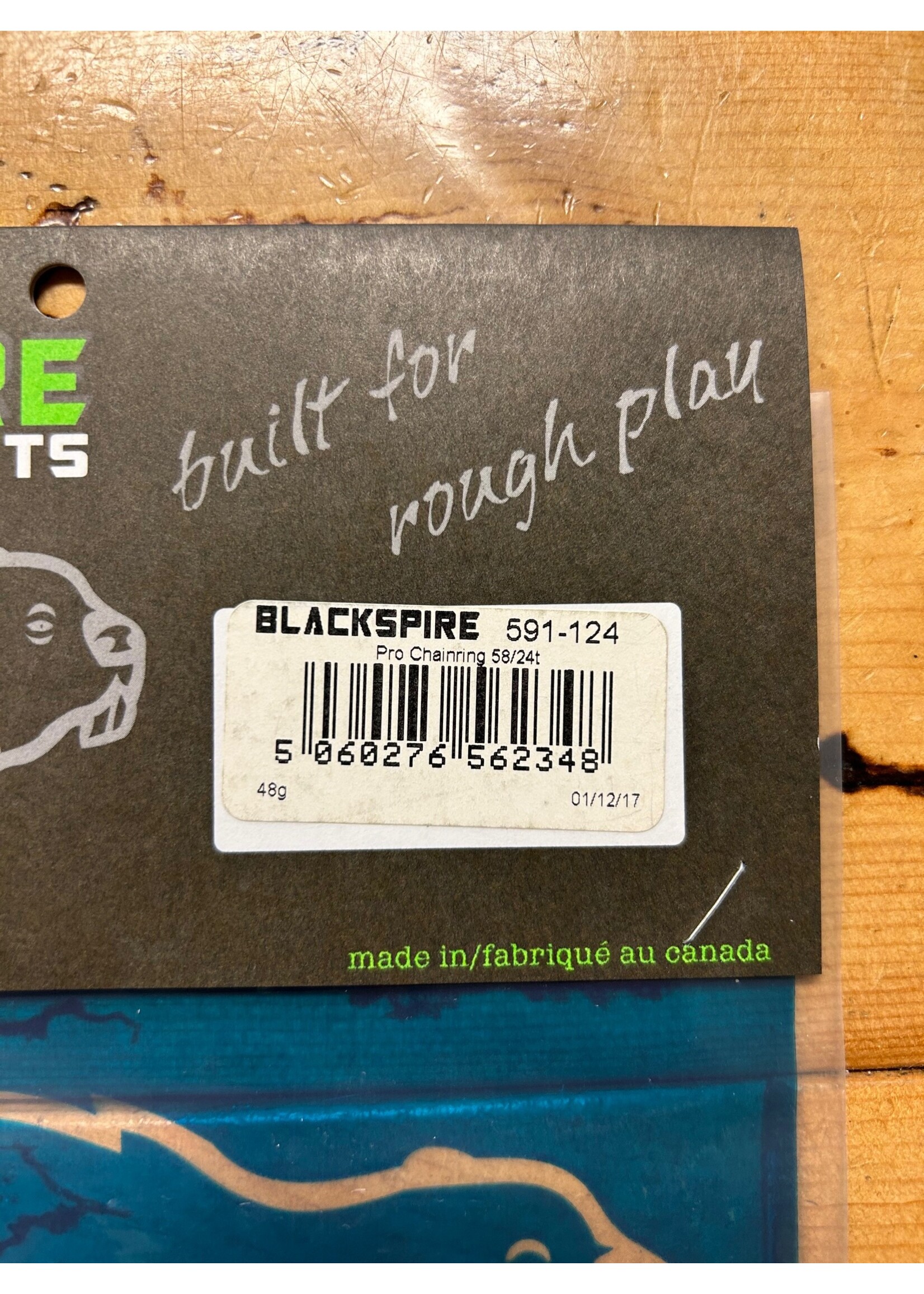 Blackspire Blackspire Pro 24 Tooth 58 BCD Chainring NOS