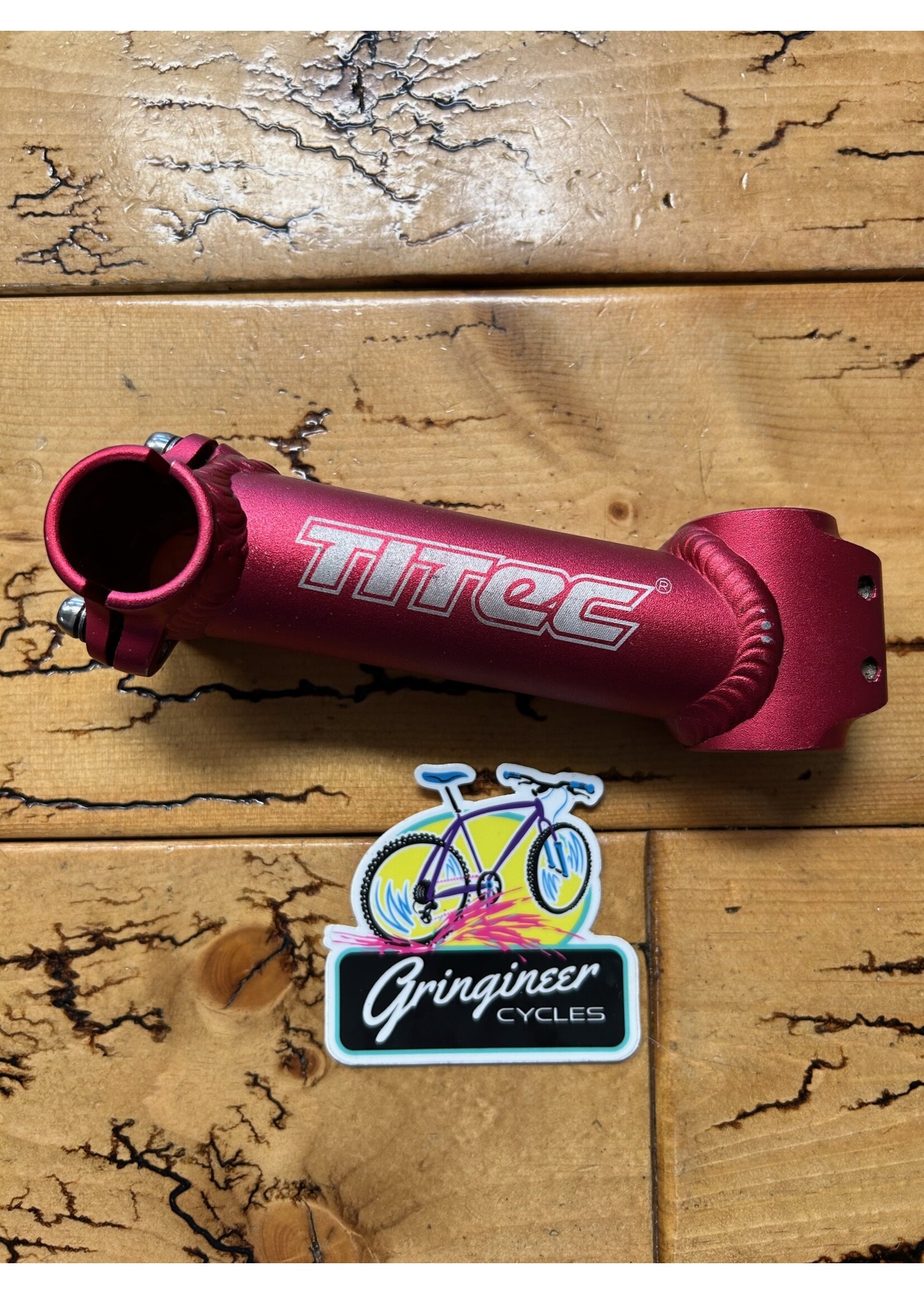 Titec Titec Red 135mm 25.4mm 1 1/8 Threadless Stem