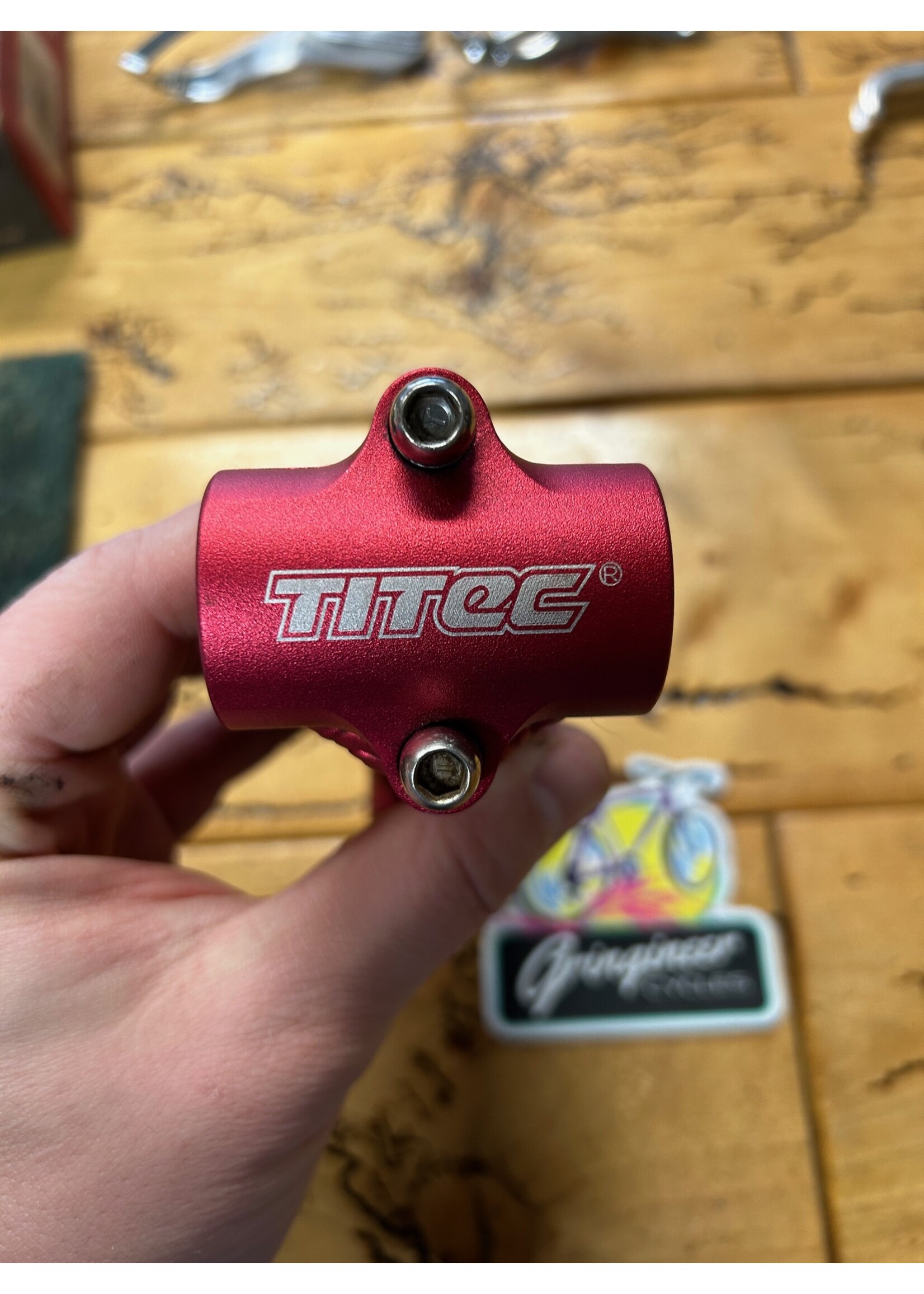 Titec Titec Red 135mm 25.4mm 1 1/8 Threadless Stem