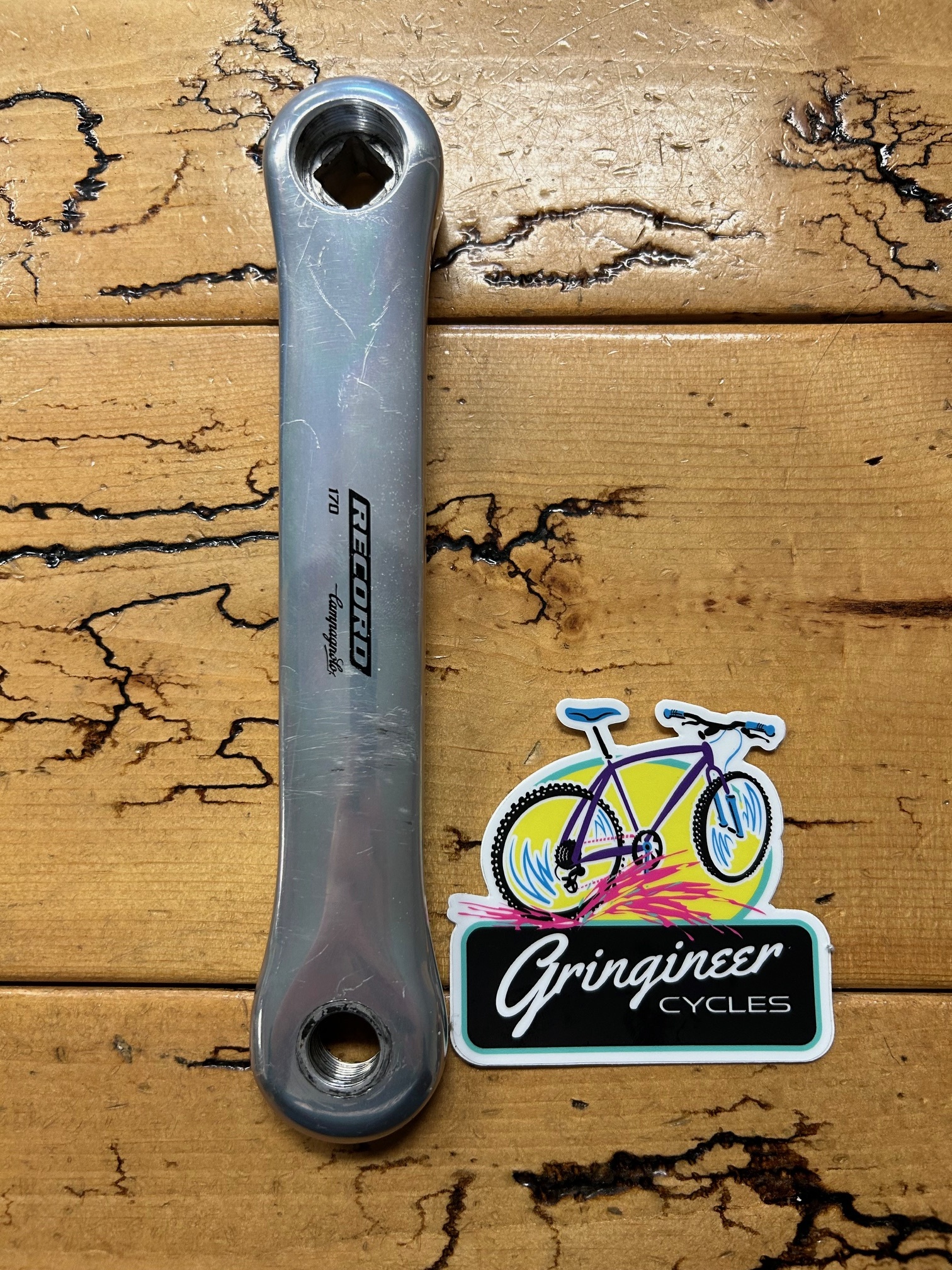 パーツ Campagnolo Record 170mm BCD135 P45QF Campagnolo Record 170mm BCD135 P45QF