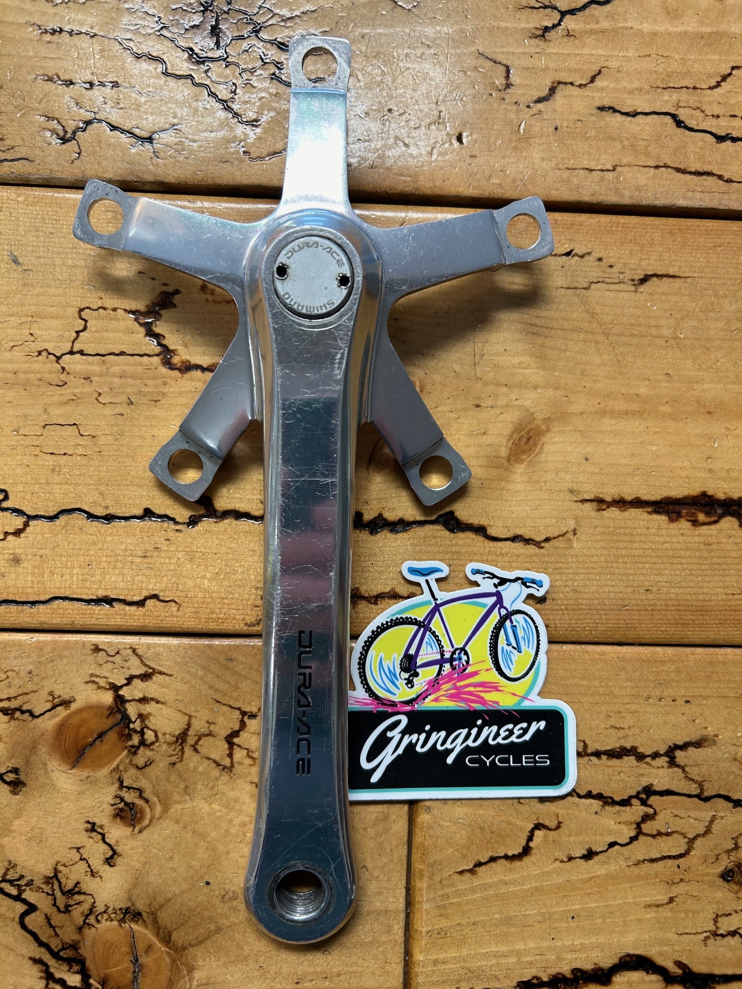 SHIMANO dura-ace FC-7400 167.5 クランク 170mm x 130 bcd x 52/42 Shimano Dura-Ace FC-7400 double