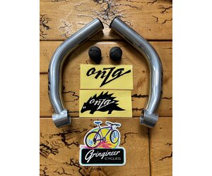 Onza RCR 200 Silver Bar Ends NOS Gringineer Cycles