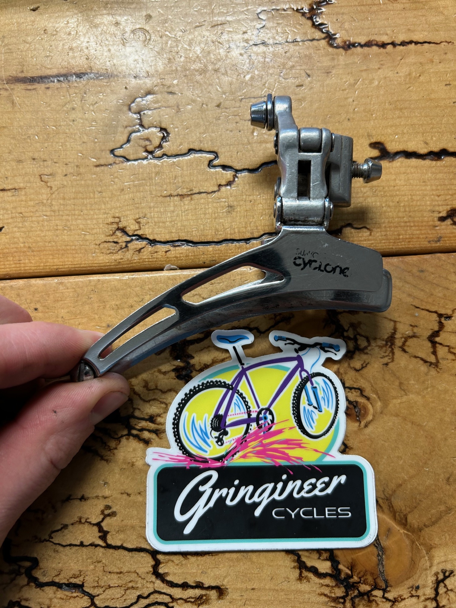 Suntour cyclone front derailleur discount