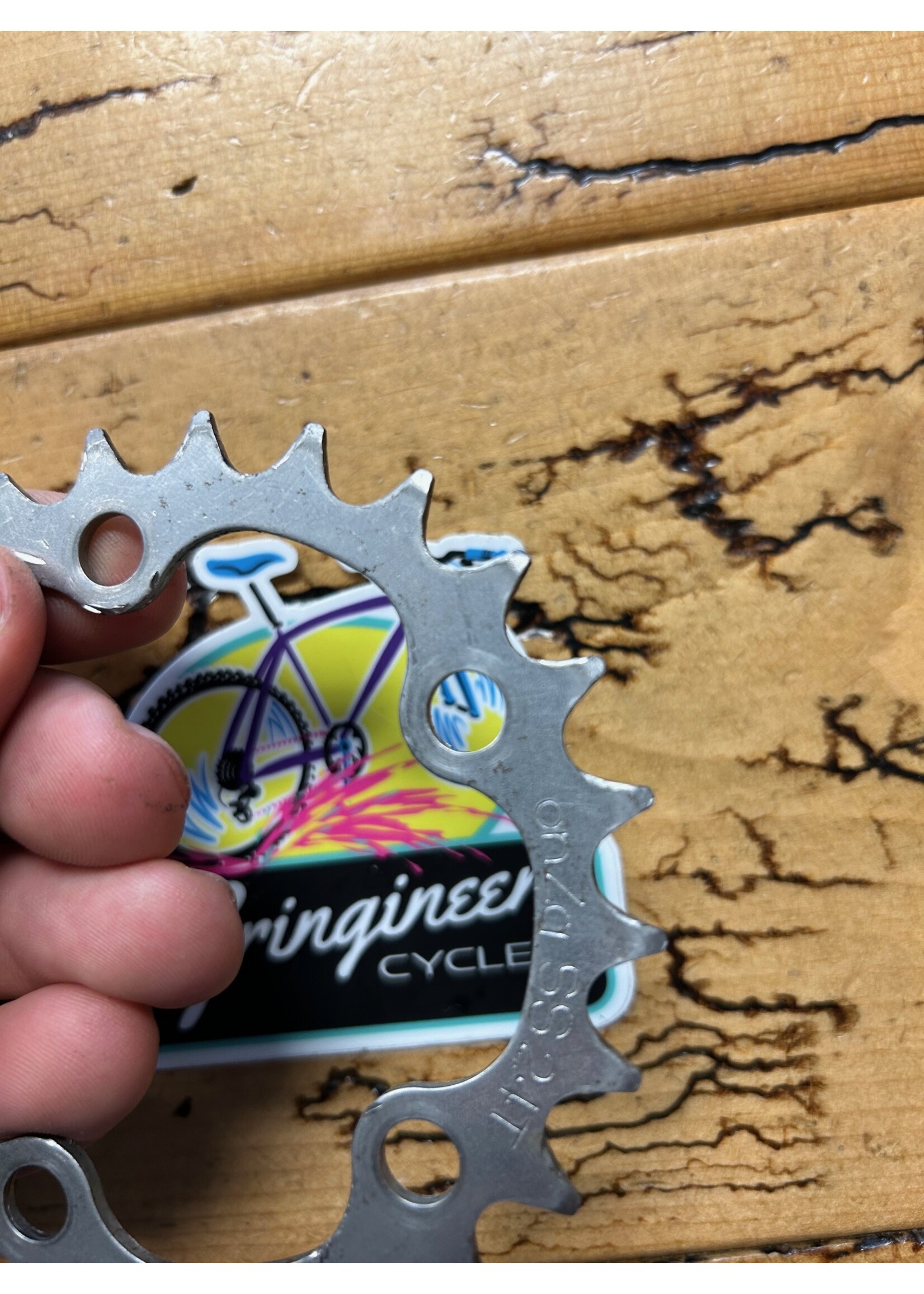 Onza Onza Buzz Saw 24 Tooth Stainless Steel Chainring
