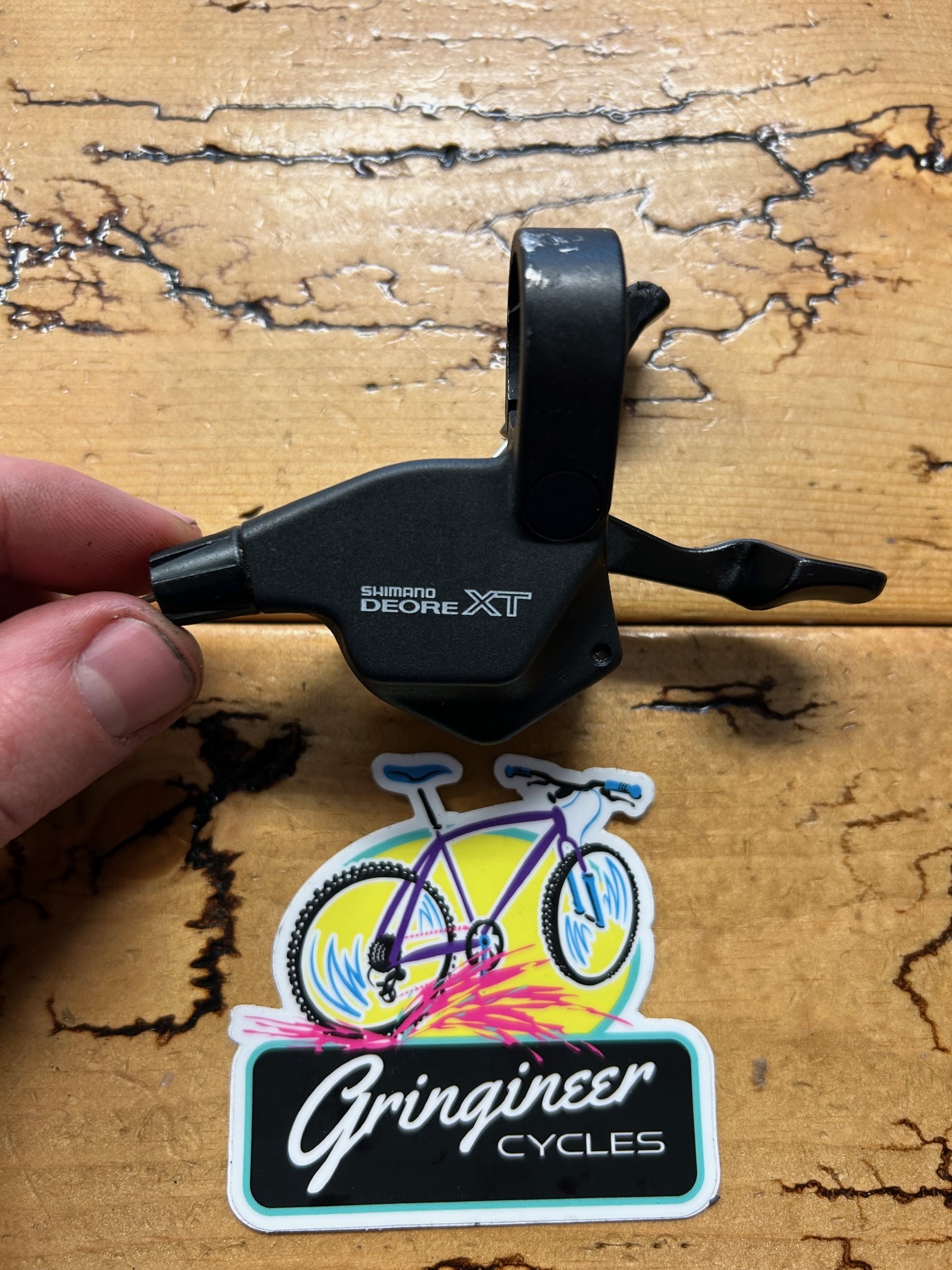 Shimano Deore XT SL-M739 Left 3x Shifter - Gringineer Cycles Shimano Deore XT SL-M739 Left 3x Shifter - Gringineer Cycles