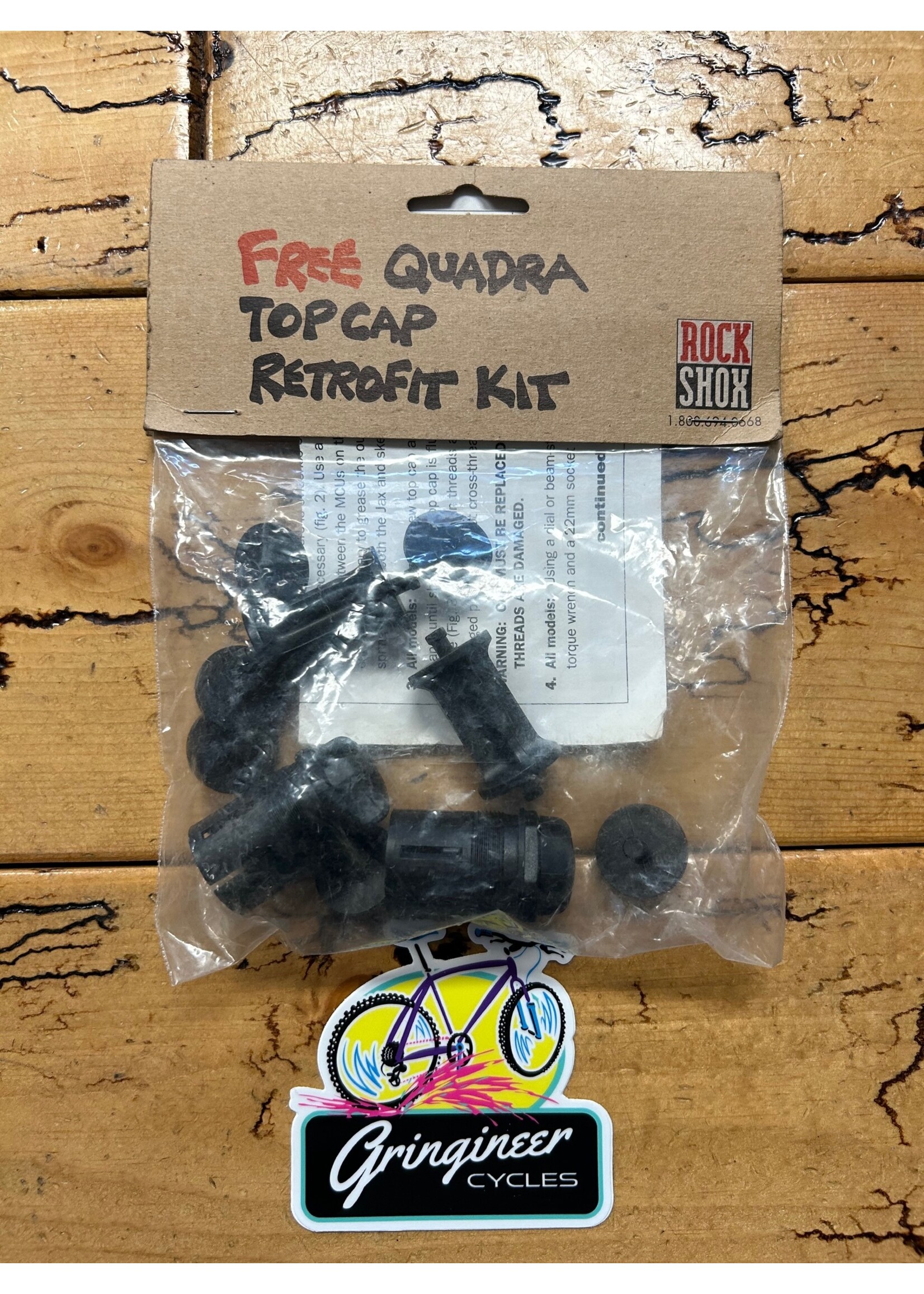 Rockshox Rockshox Quadra 21R Top Cap Retrofit Kit NOS