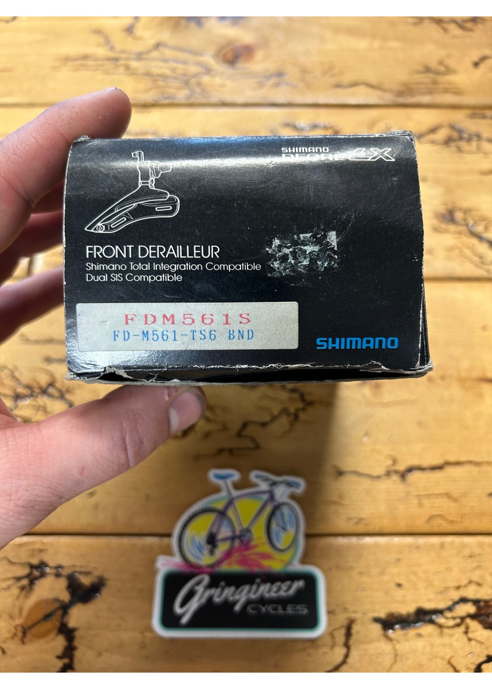SHIMANO Shimano Deore LX FD-M561 28.6mm Top Pull Front Derailleur NOS