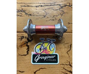 NUKE PROOF ハブ Nuke Proof Super Fly Orange 32 Hole Front Hub - Gringineer