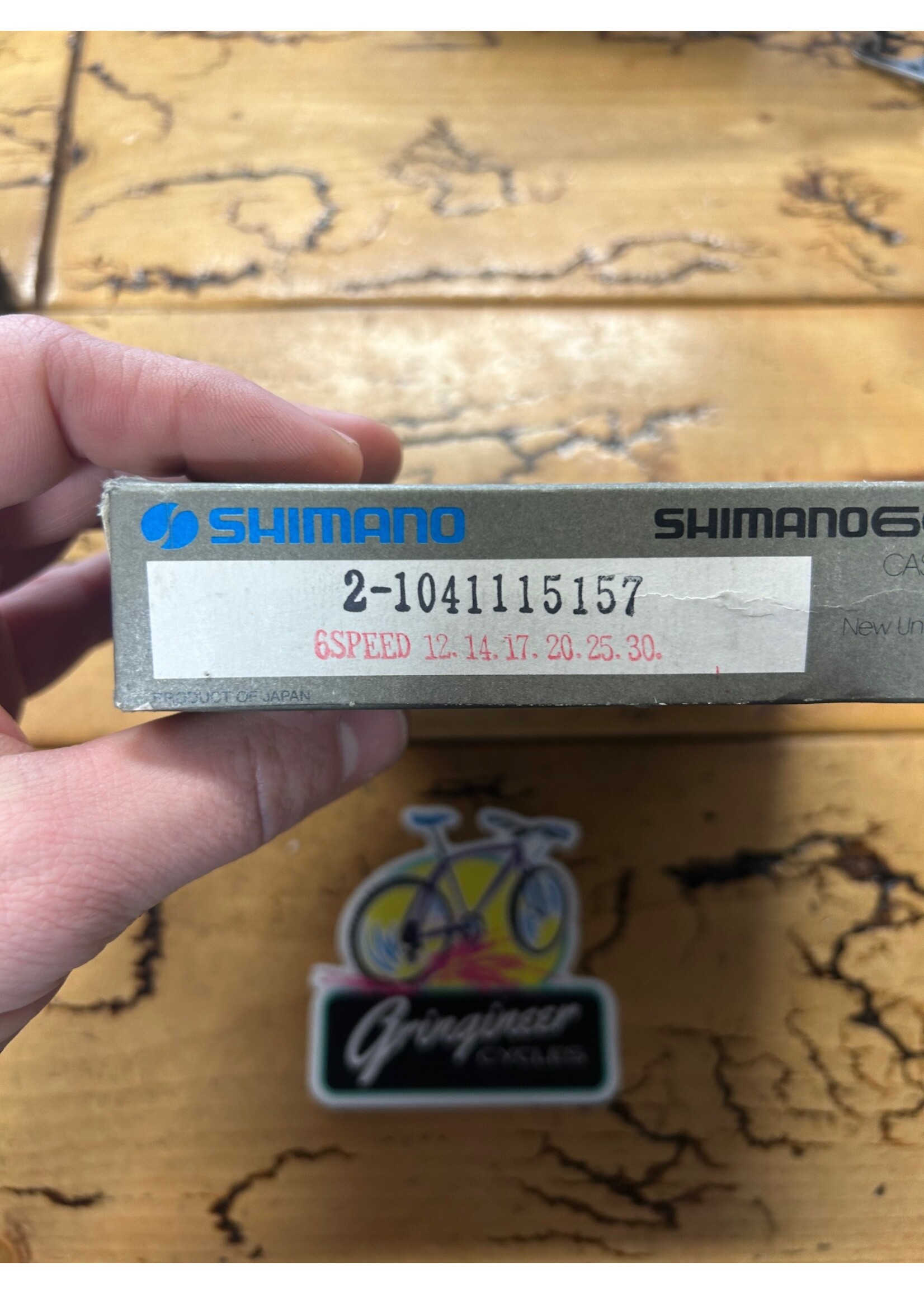 SHIMANO Shimano 600 EX 12-30 6 Speed Uniglide Cassette NOS