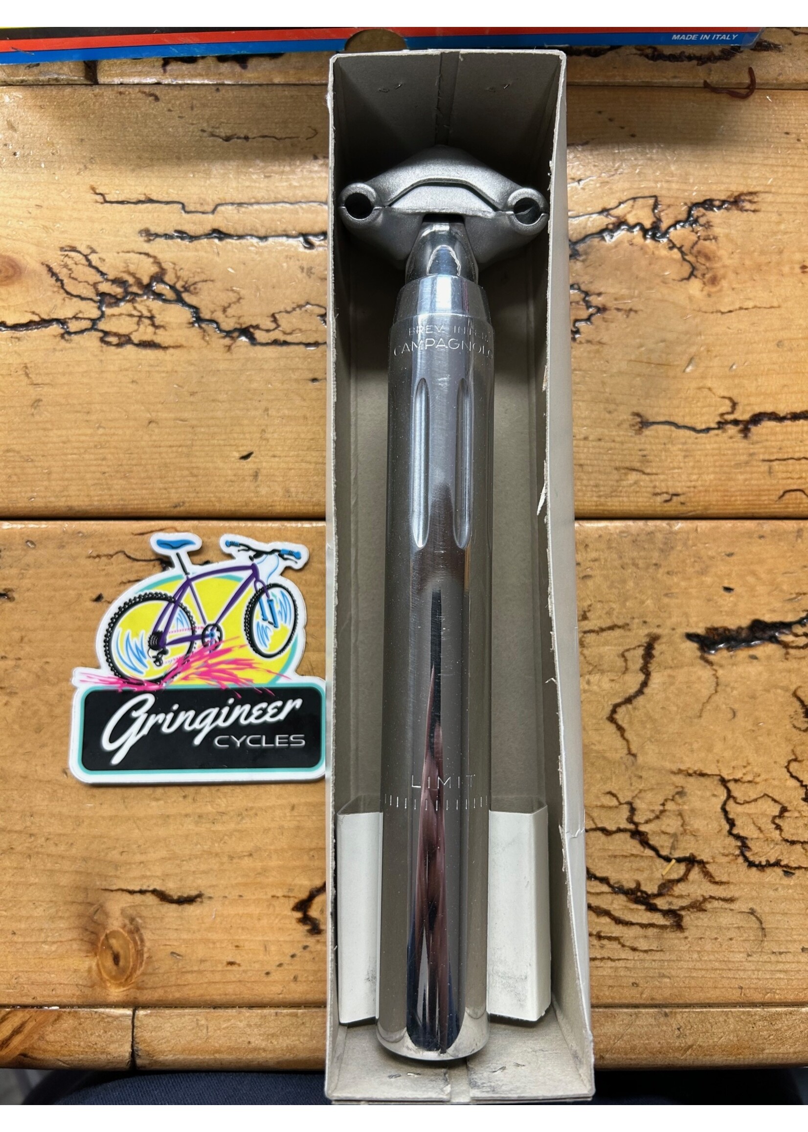 Campagnolo Campagnolo Nuovo Super Record  4051/1 Fluted Polished Upper 27.2mm Seatpost NOS