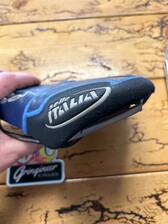 Selle Italia Prolink Blue Genuine Gel Saddle - Gringineer Cycles