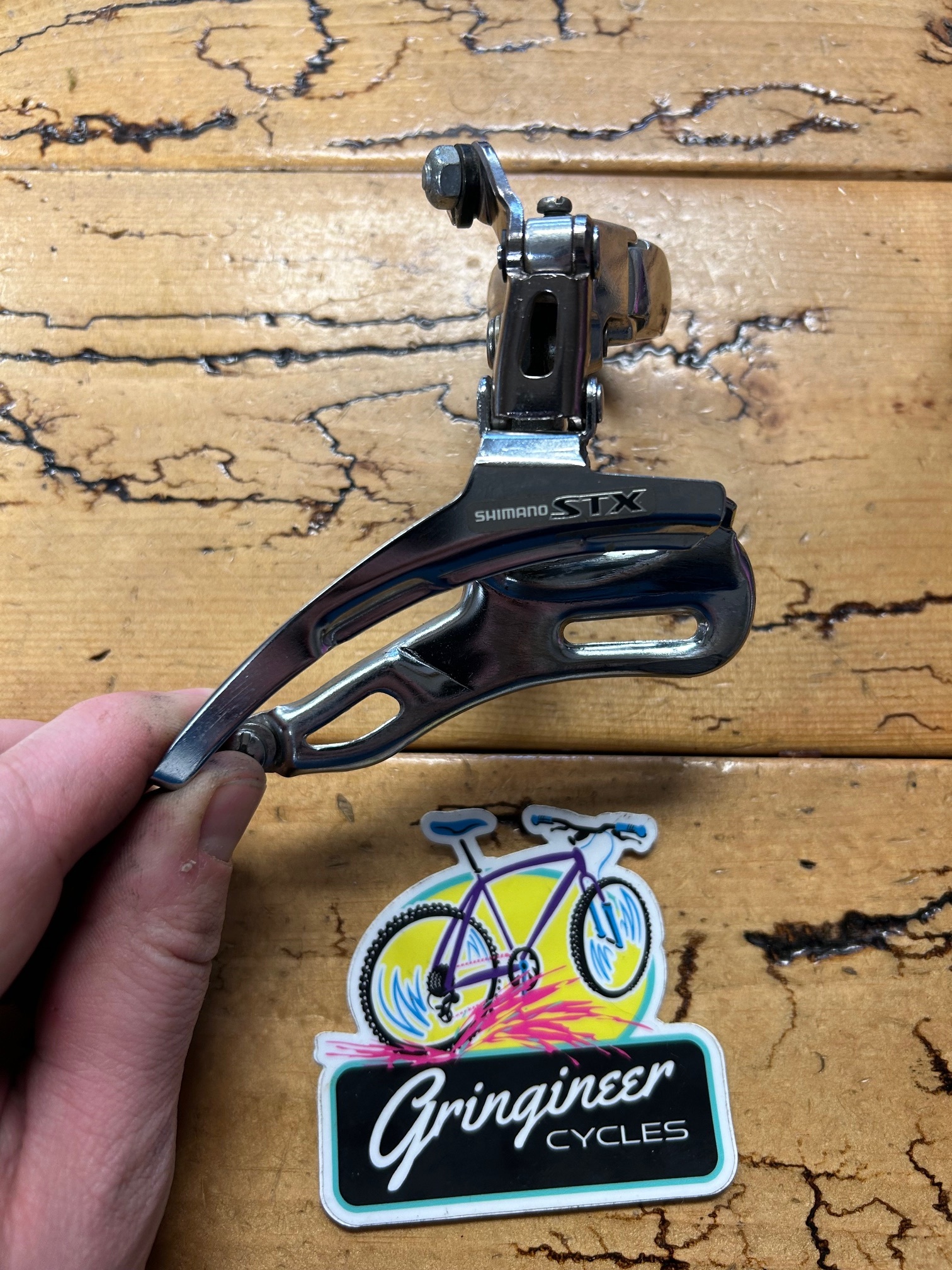 Shimano STX FD-MC32 31.8mm Bottom Pull Front Derailleur