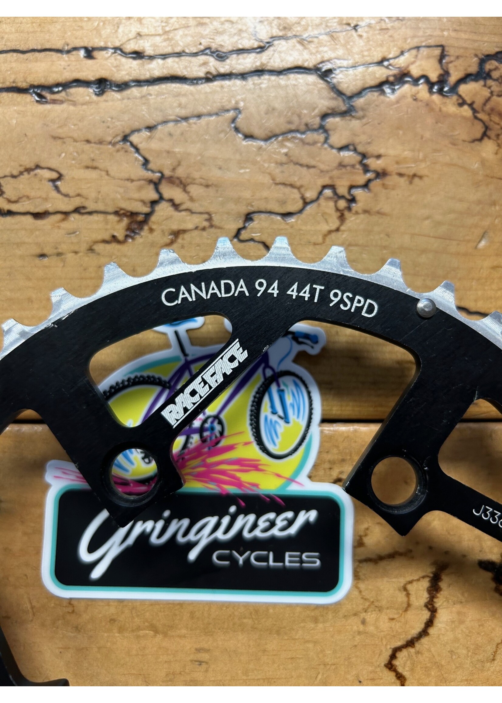 Raceface Raceface 44 tooth 94 BCD 9 Speed Black Chainring