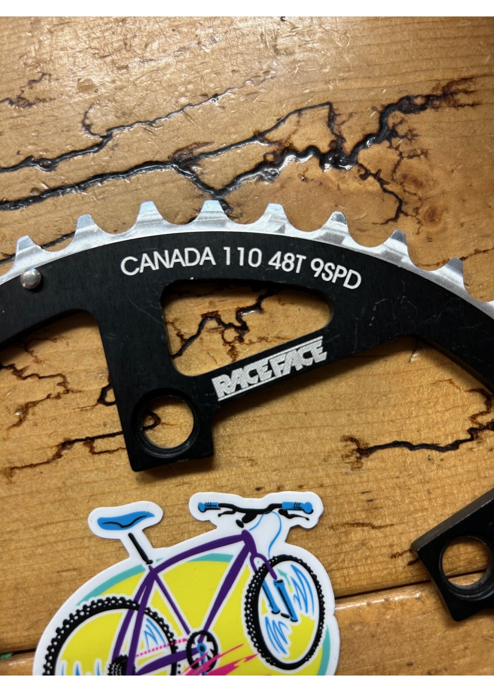 Raceface Raceface 48 Tooth 110 BCD 9 Speed Chainring NOS