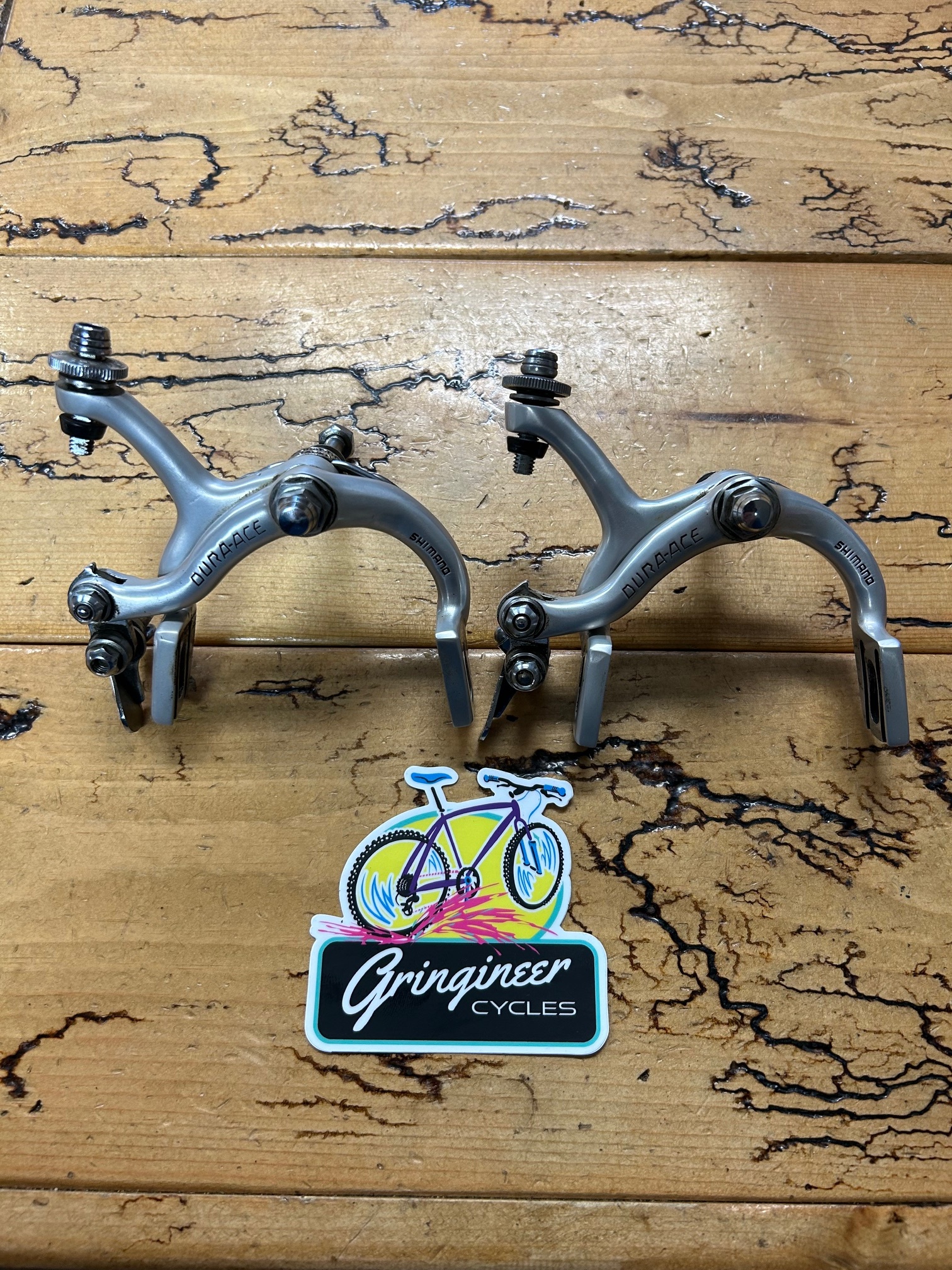 SHIMANO/7100系/DURA-ACE/ラージハブ/100-126mm Shimano Dura Ace 7100 BA-100 Brake Set - Gringineer Cycles