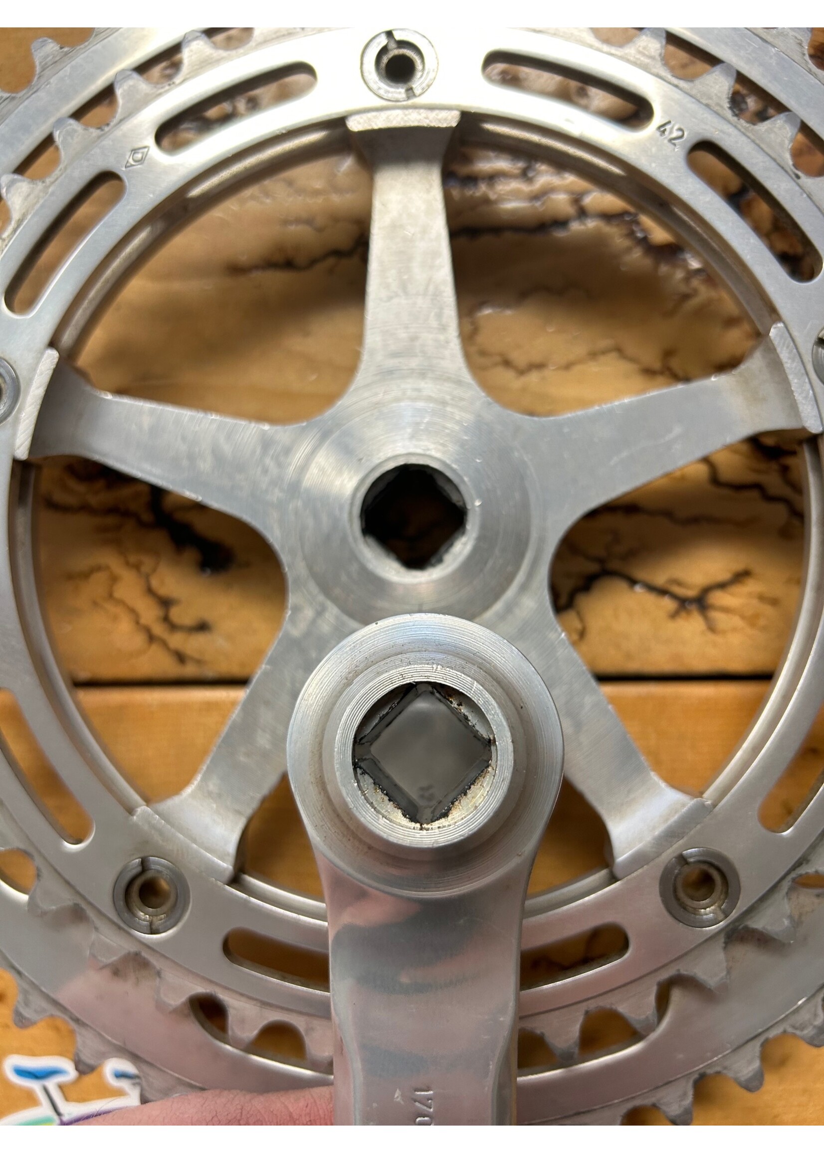 Campagnolo Campagnolo Nuovo Record Strada 52/42 170mm Crankset