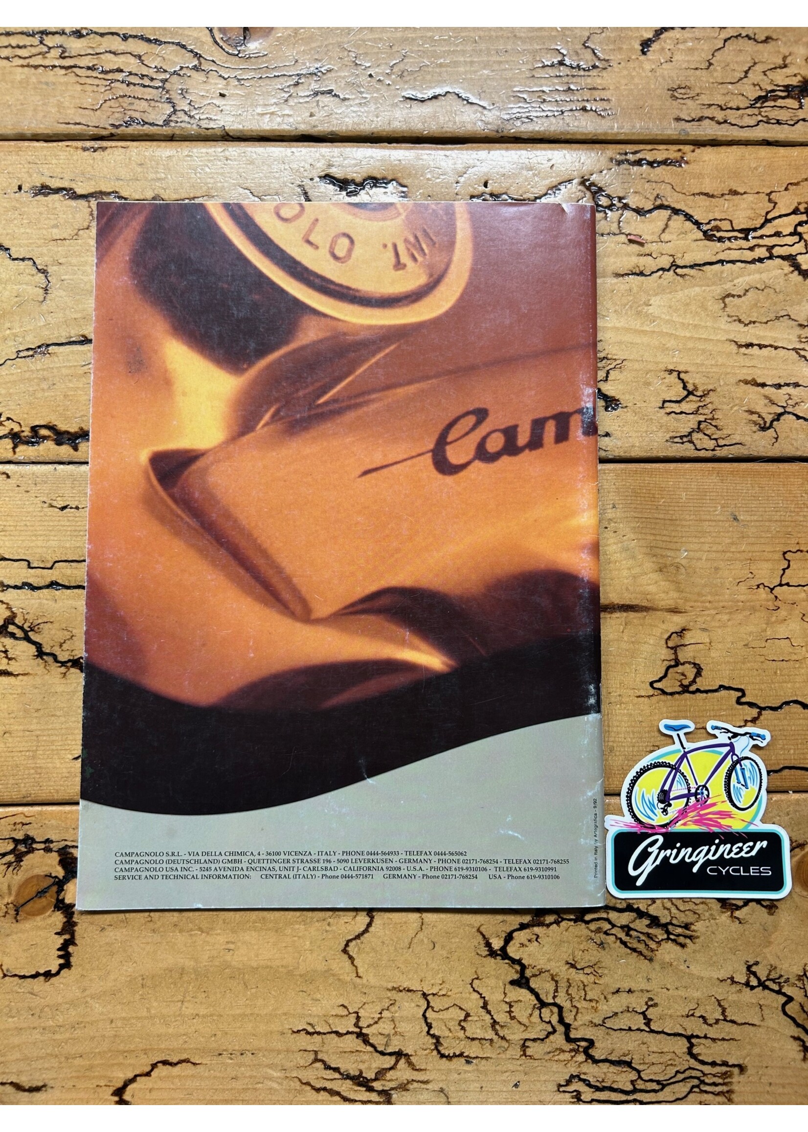 Campagnolo 1993 Campagnolo Product Catalog