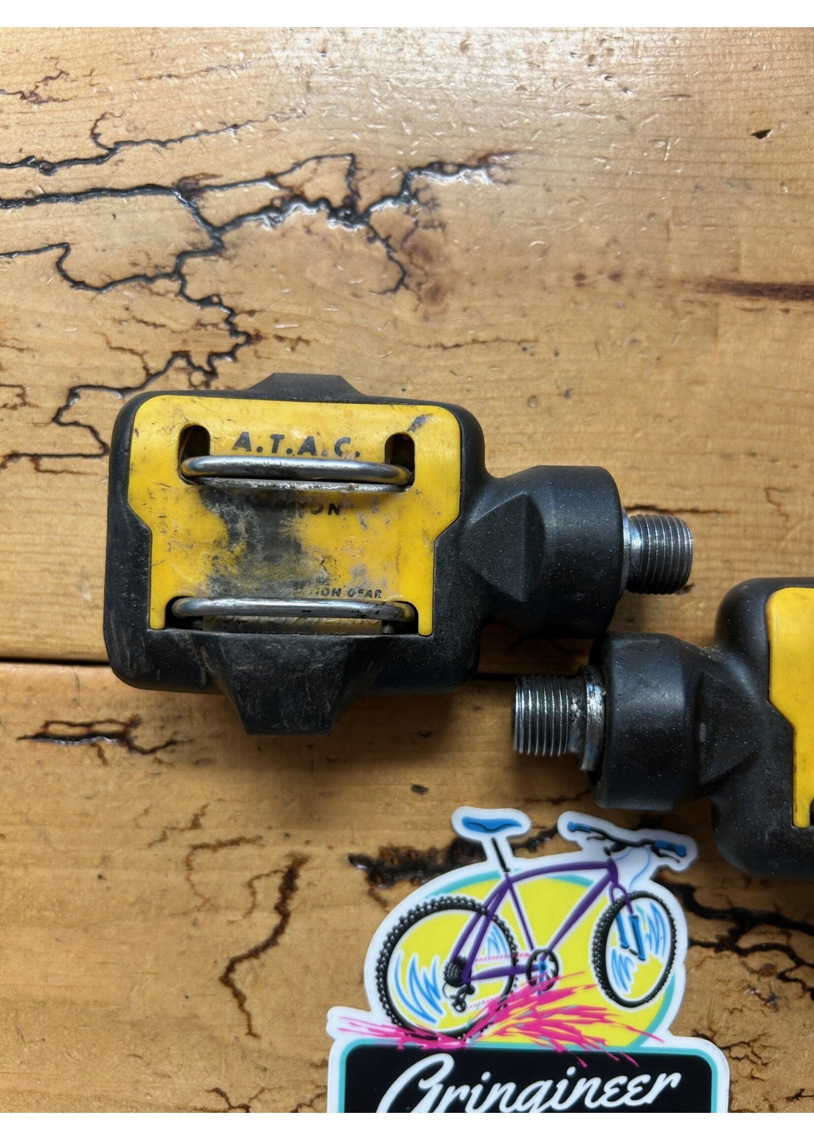 Time Time ATAC Carbon Yellow Pedals