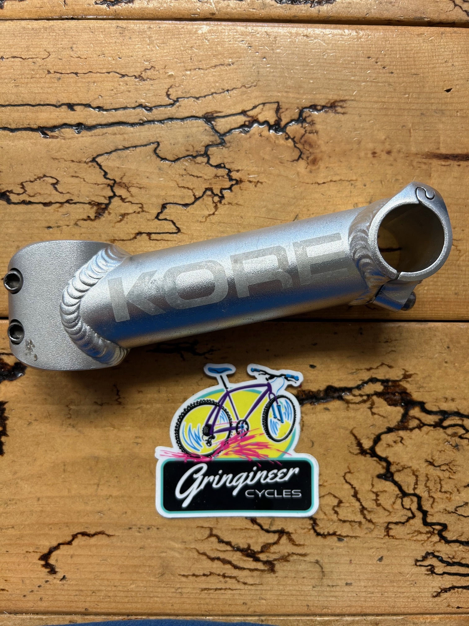KORE ELITE ステム made in usa 希少 美品 old mtb Vintage KORE Aheadlite Mountain Bike Stem 120m x 1 1/8” x