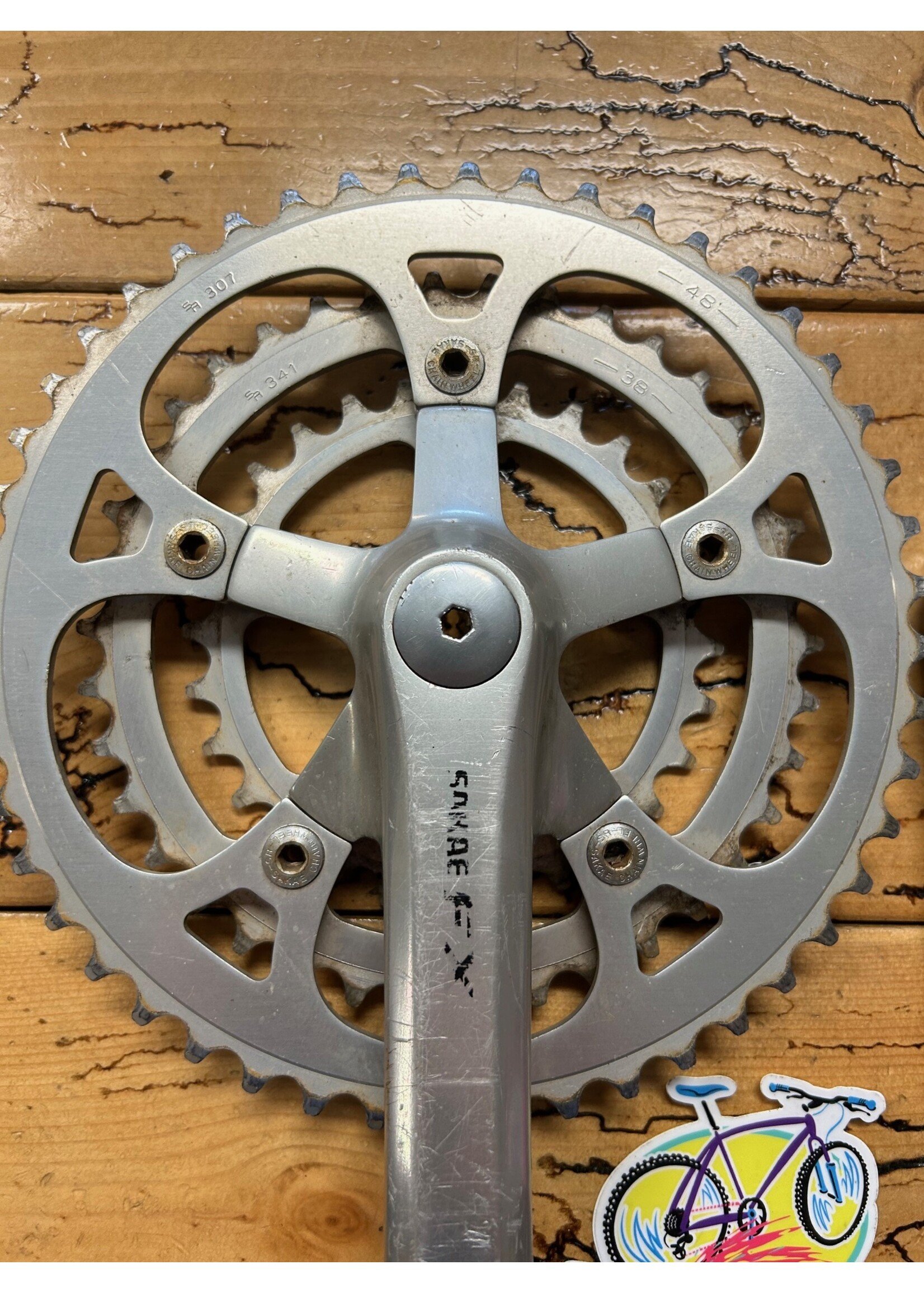 SR Sakae Sakae FX 48/38/28 170mm Crankset