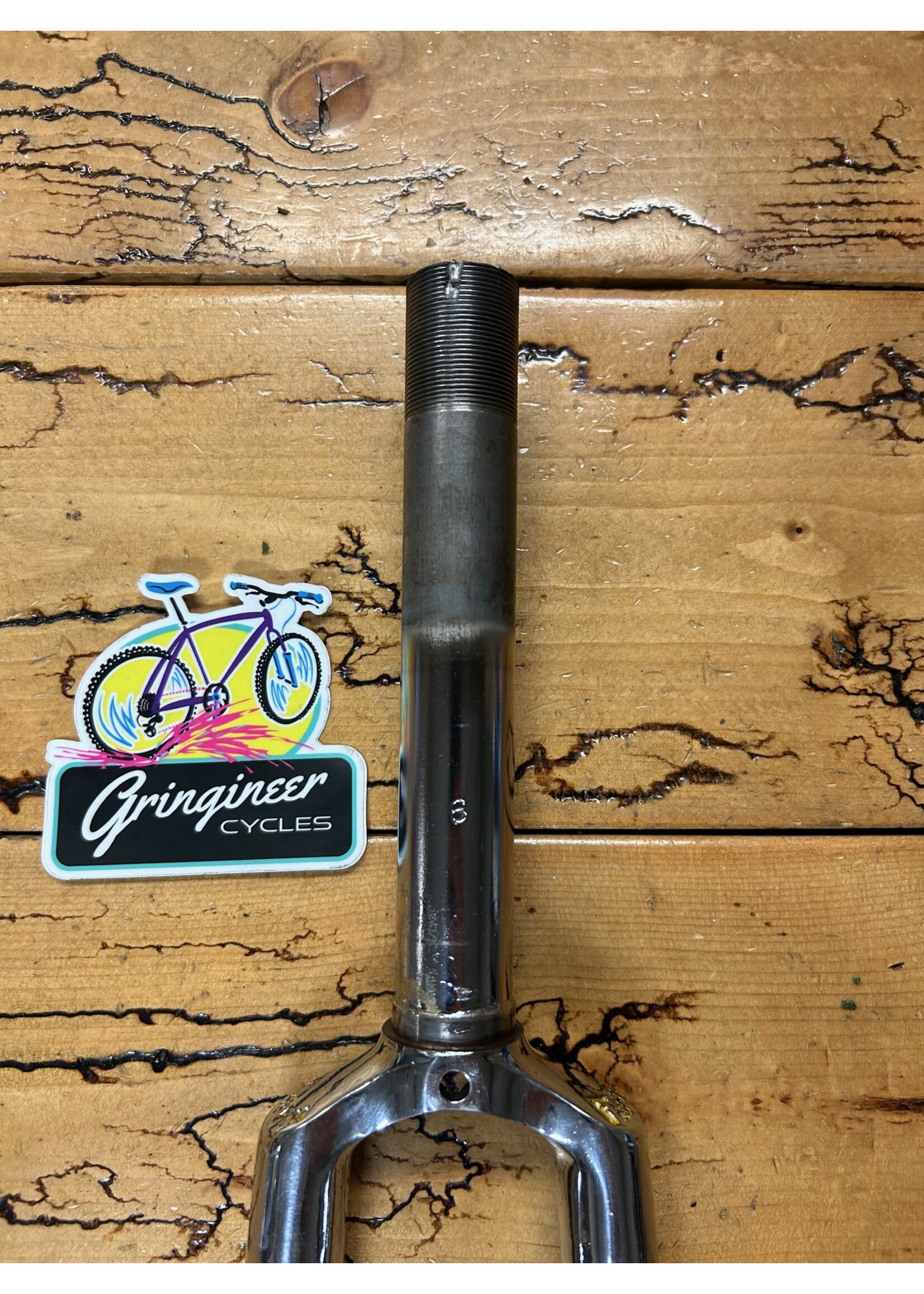 Faggin Faggin 700c 1 Inch Threaded Chrome Fork