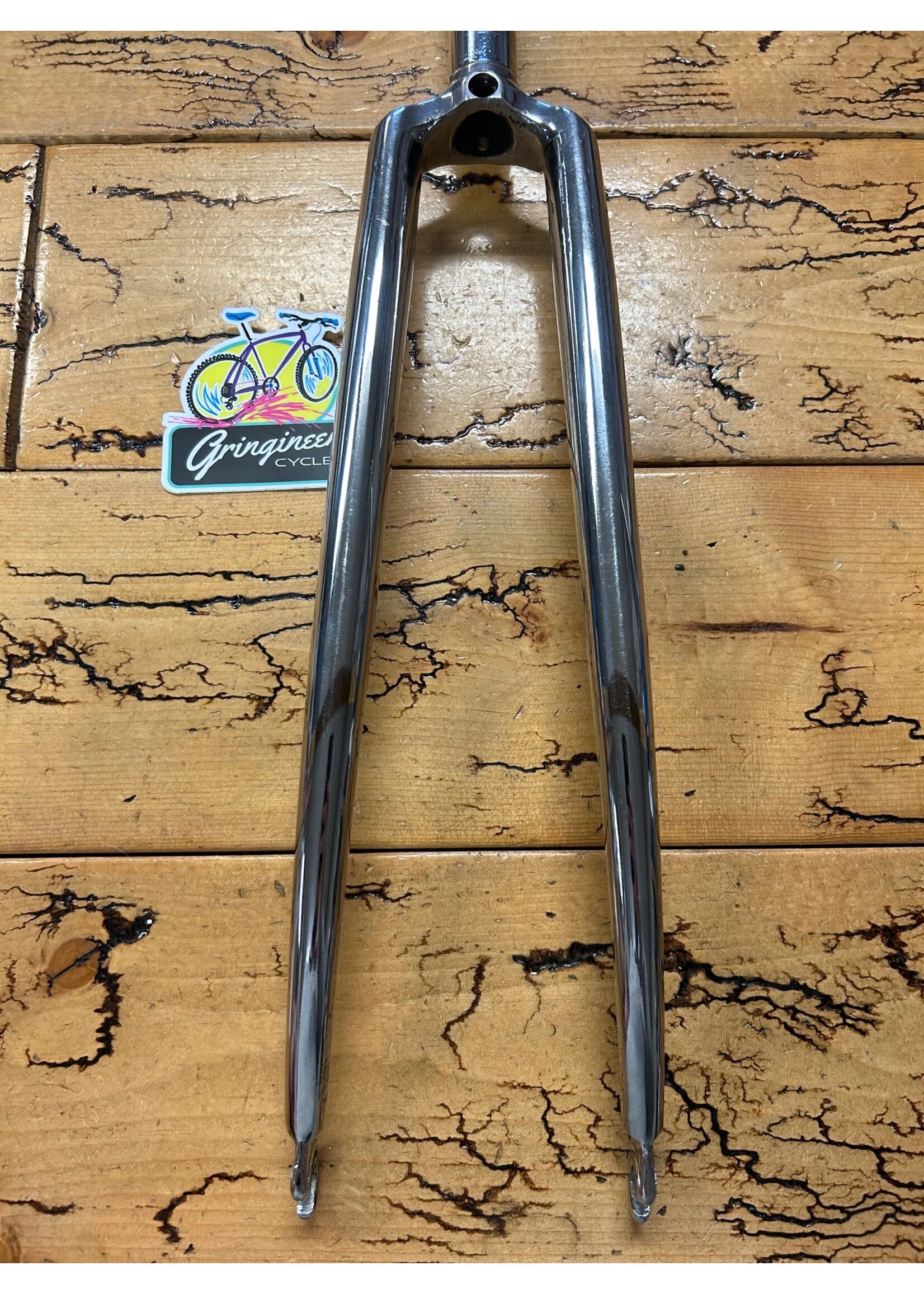Faggin Faggin 700c 1 Inch Threaded Chrome Fork