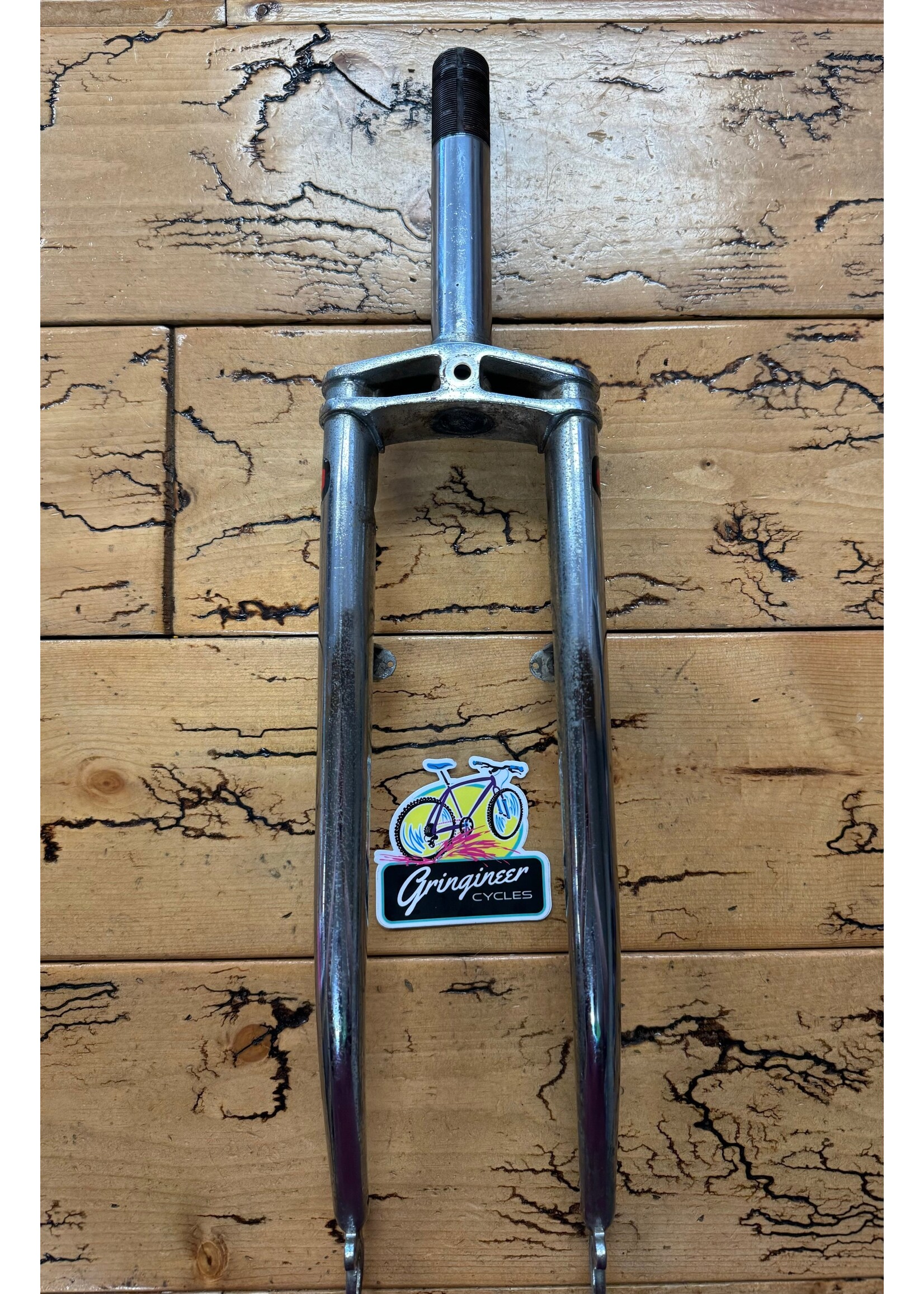 akisu Akisu 1983 BiPlane Chrome Hi-ten 26 Inch 1 Inch Threaded Fork