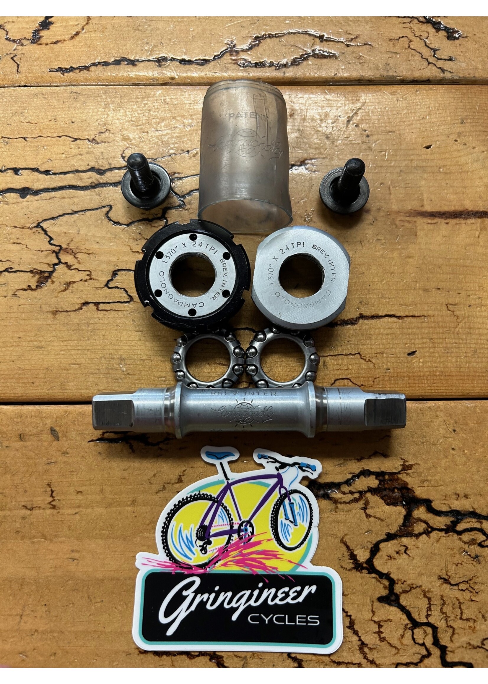 Campagnolo Campagnolo 112x68 English Threaded Square Taper Bottom Bracket