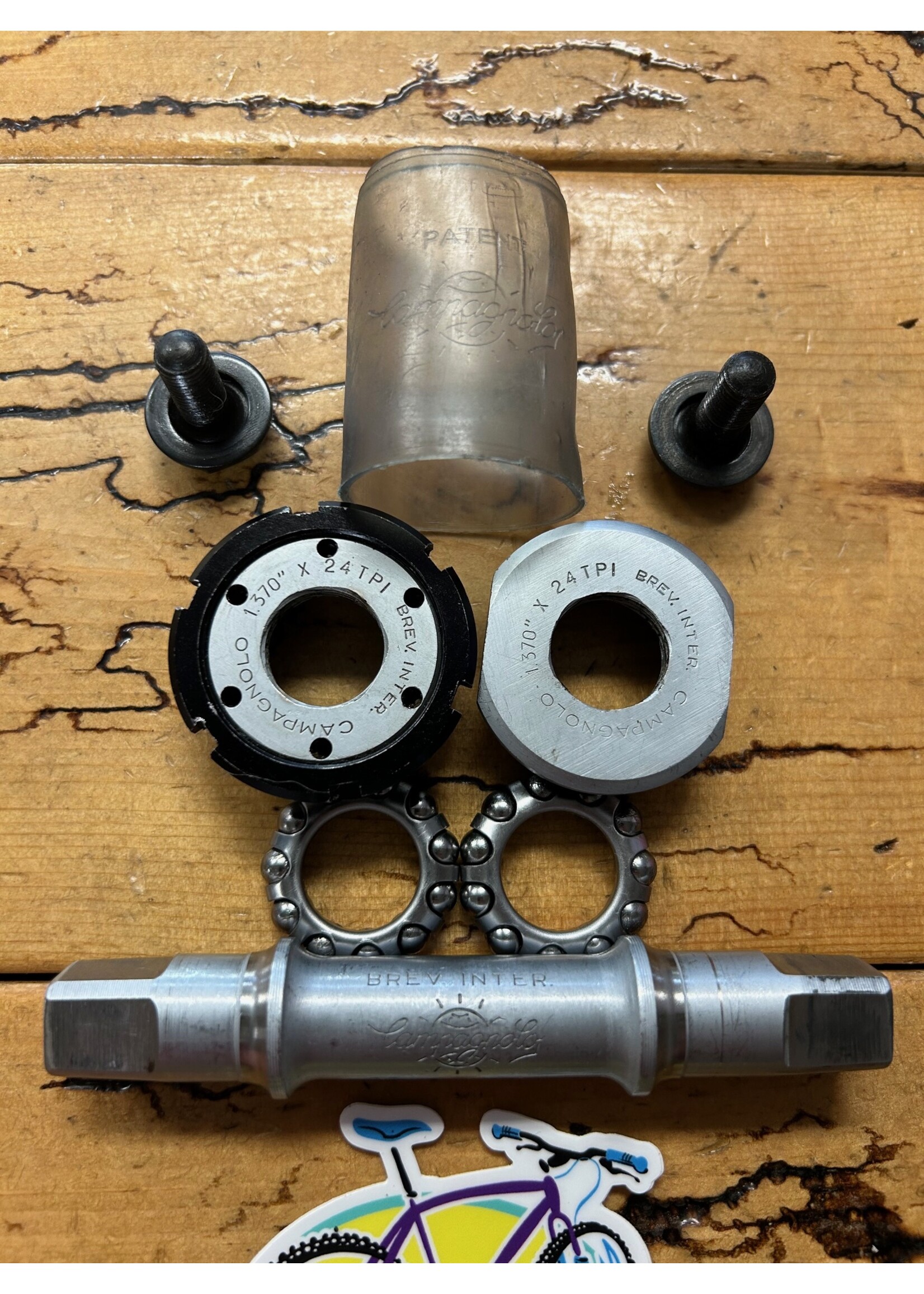 Campagnolo Campagnolo 112x68 English Threaded Square Taper Bottom Bracket