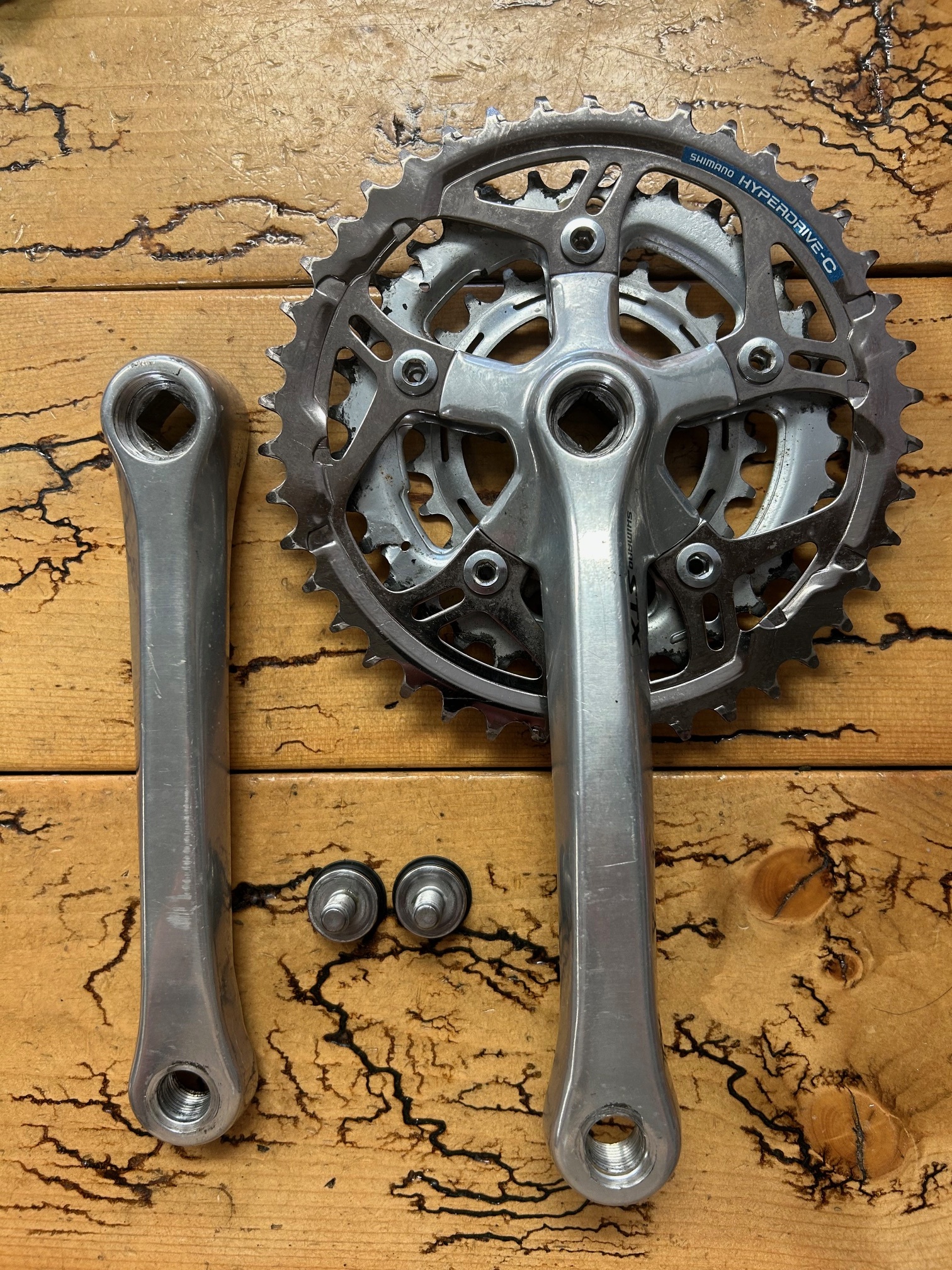 SHIMANO - まさ Amazon.com : SHIMANO Crank Chainset XTR M980 10s 38/26 165mm