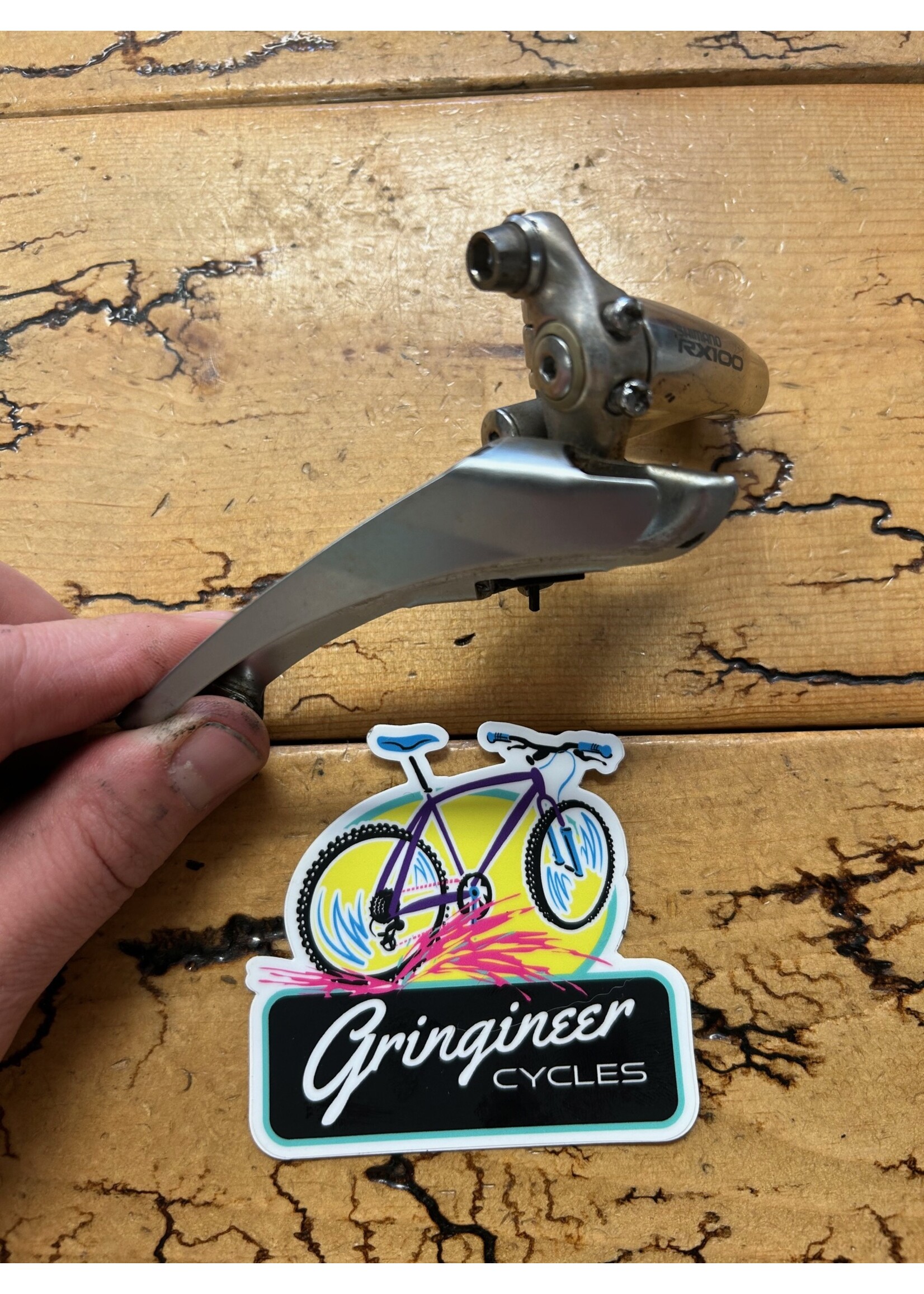 Shimano RX100 FD-A550 28.6mm Bottom Pull Front Derailleur
