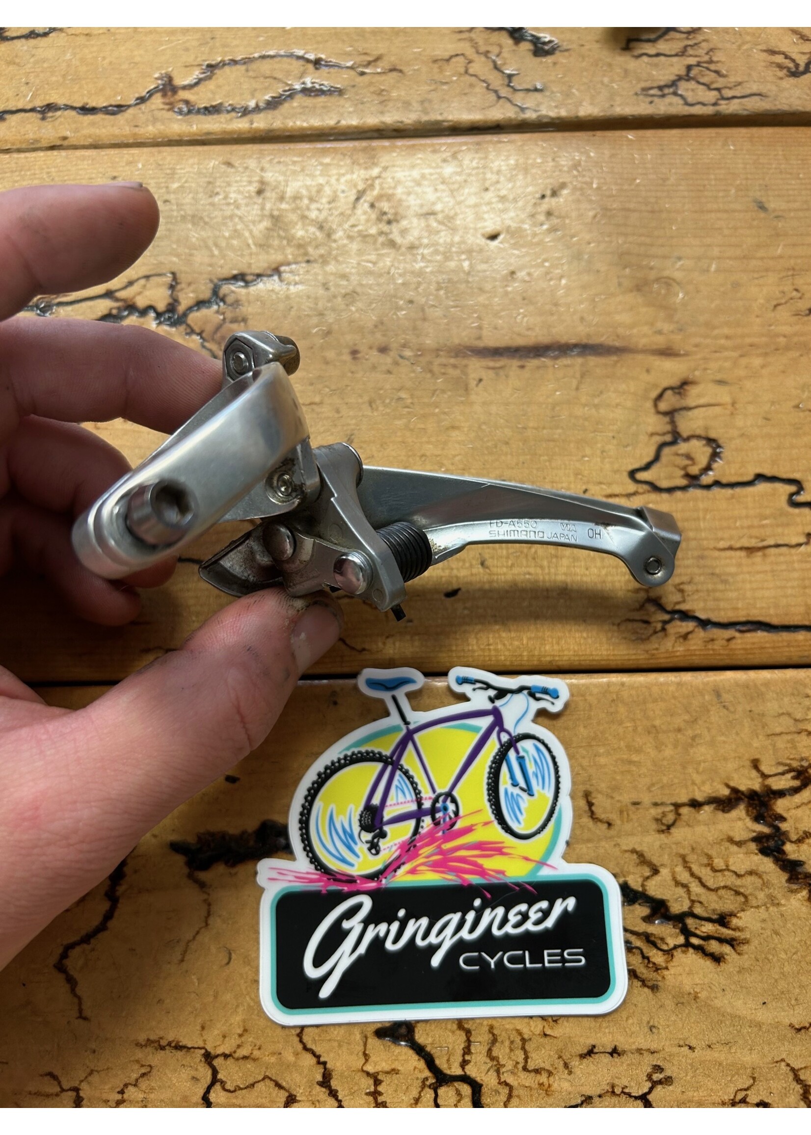 SHIMANO Shimano RX100 FD-A550 28.6mm Bottom Pull Front Derailleur