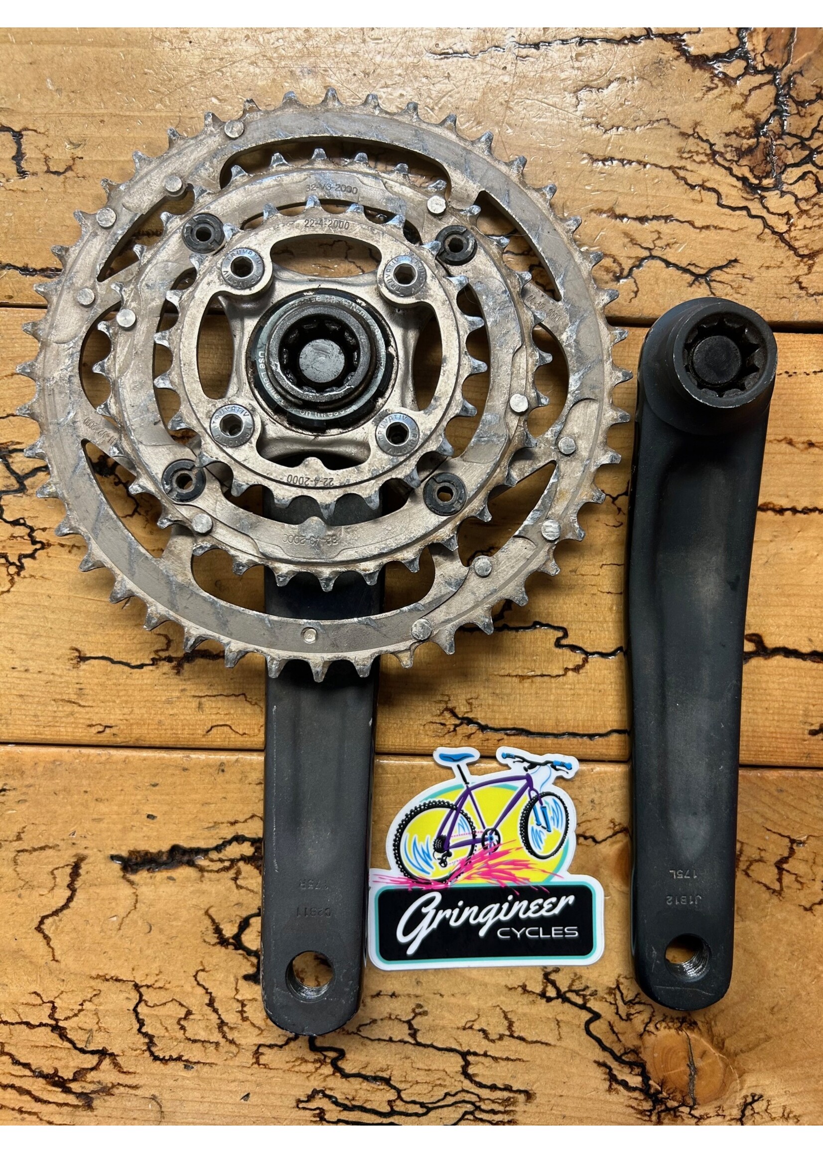 TruVativ Truvativ Stylo Team 44/32/22 175mm ISIS Crankset