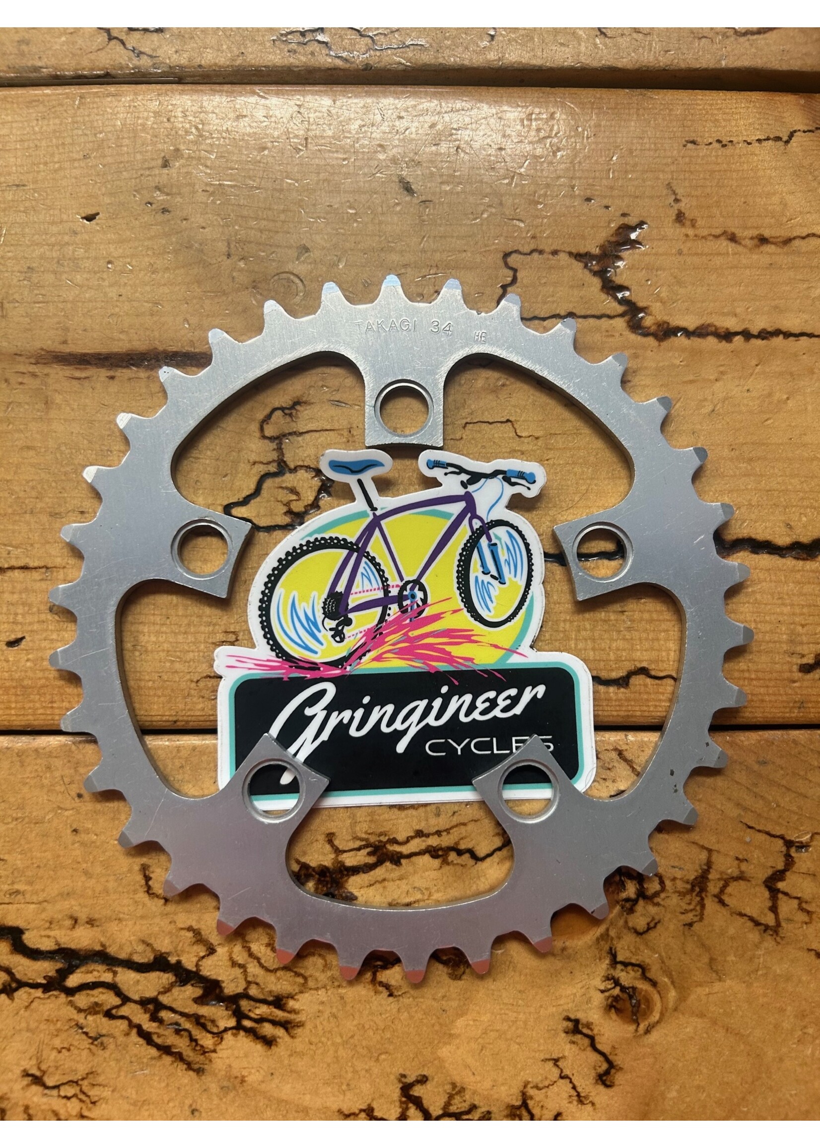 Takagi Takagi 34 Tooth  5 Bolt 85 BCD Chainring