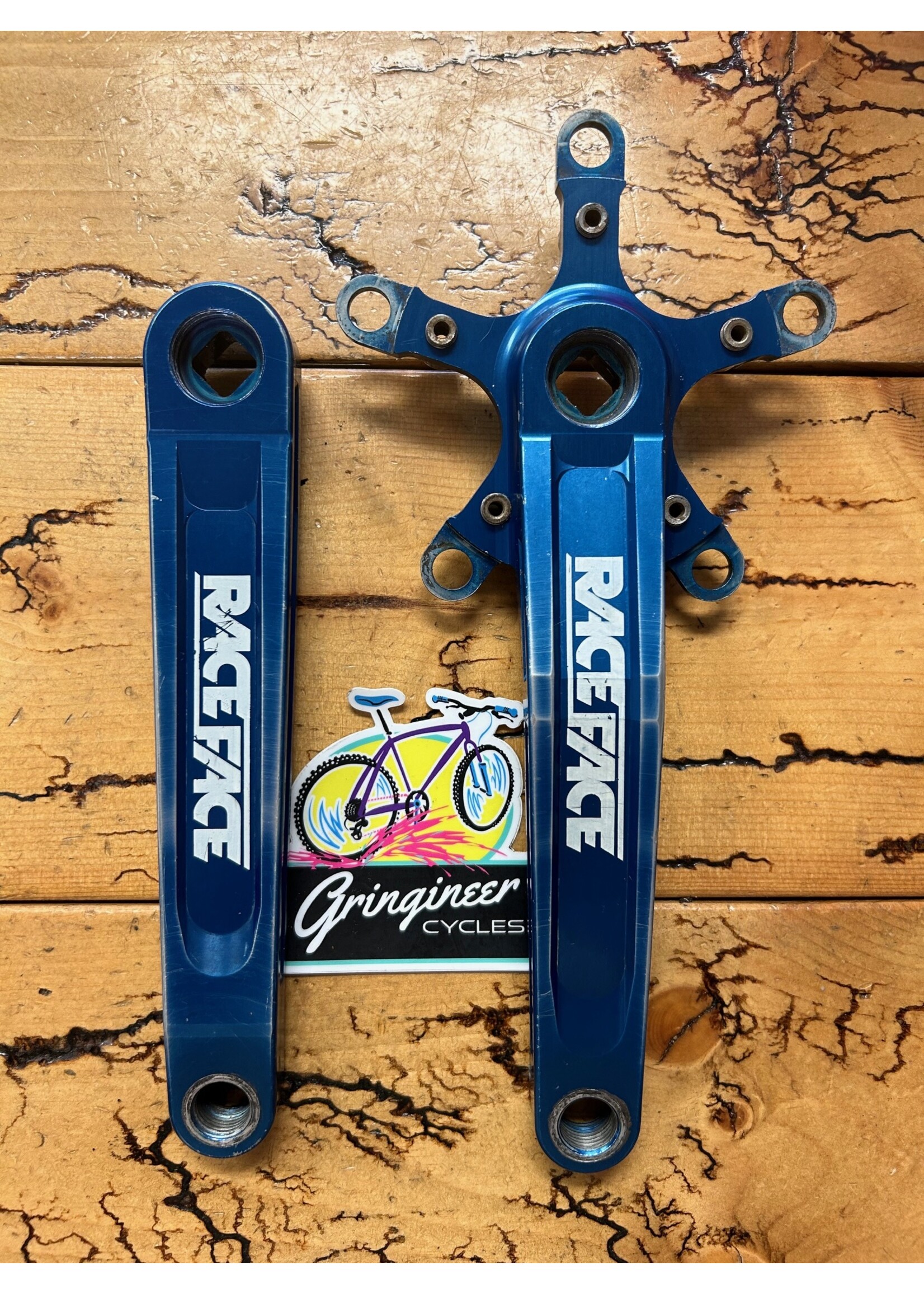 Raceface Raceface Turbine LP Blue Anodized 175mm Crankarms