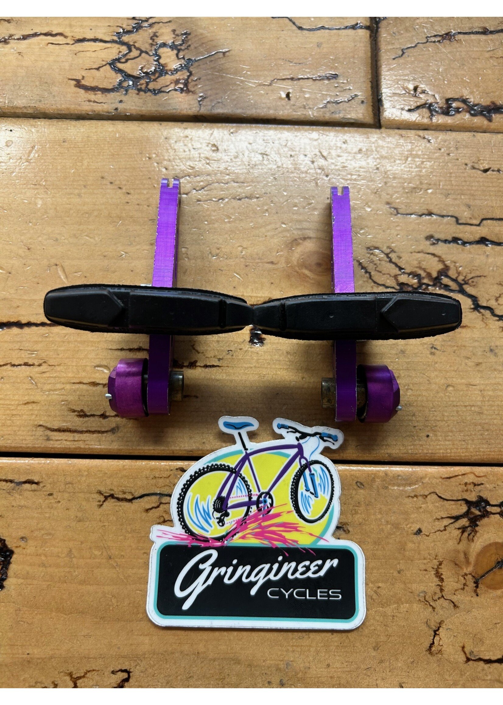 Curve Curve Purple Anodized Cantilever Brake