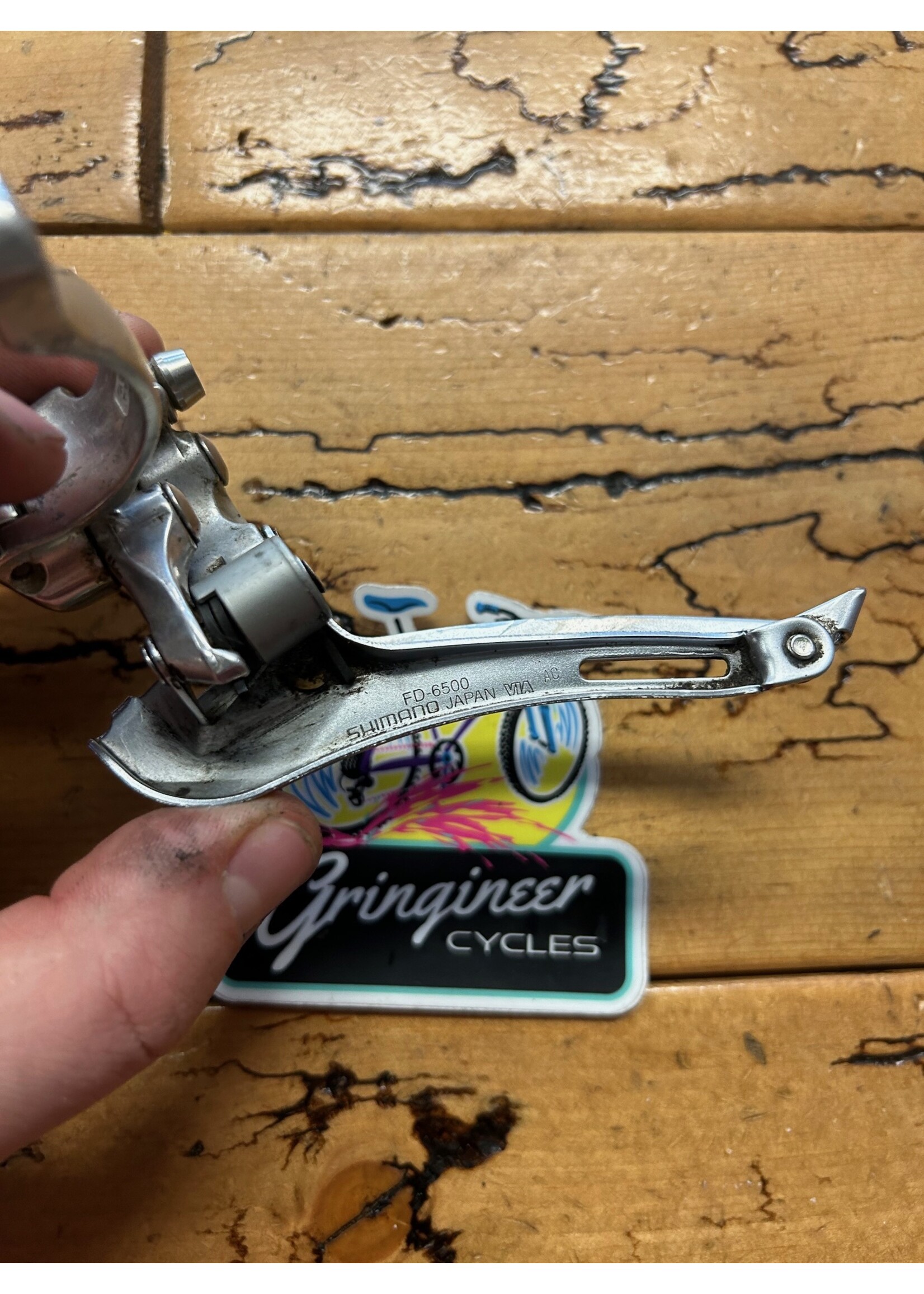SHIMANO Shimano Ultegra FD-6500 31.8mm Clamp Bottom Pull Front Derailleur