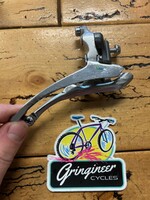 SHIMANO Shimano 600 Tri Color FD-6401 Braze On Bottom Pull Front Derailleur