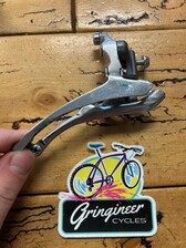 Shimano 600 Tri Color FD-6401 Braze On Bottom Pull Front