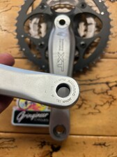 SHIMANO - y.R32 Shimano Deore XT FC-M752 175 Triple Crankset Hollowtech 175