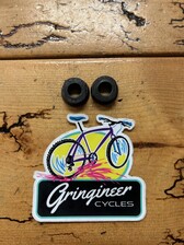Campagnolo Rear Axle Lock Nut Pair Part #33 - Gringineer Cycles