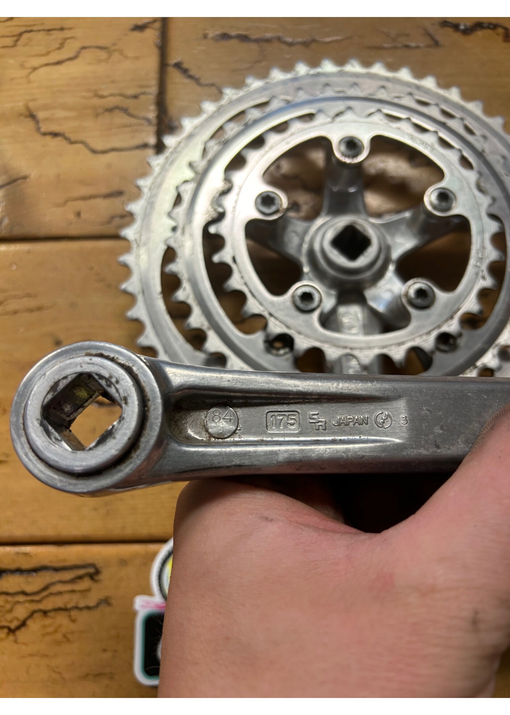 Sakae SA 48/38/28 175mm Crankset - Gringineer Cycles Sakae SA 48/38/28 175mm Crankset - Gringineer Cycles