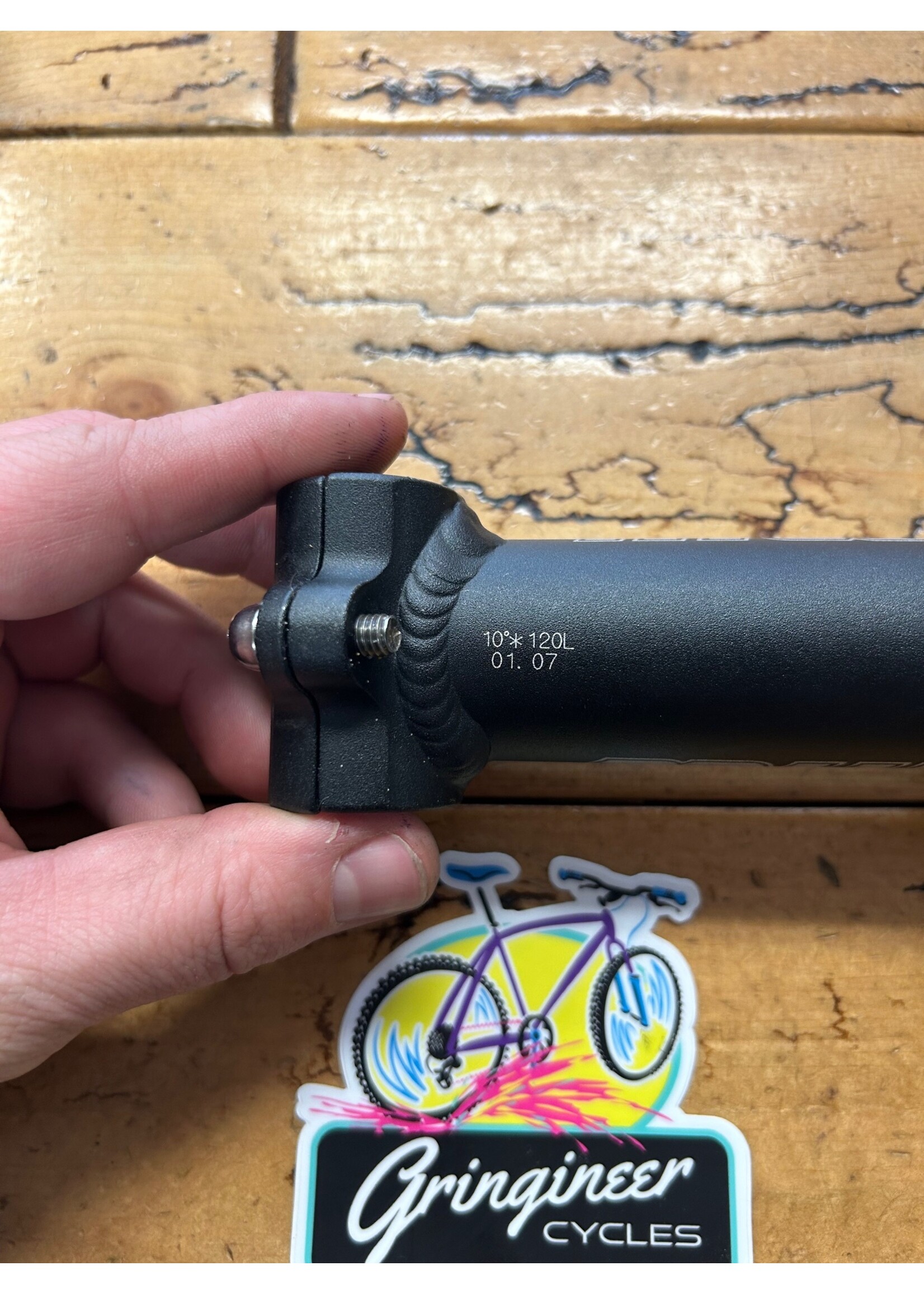 Titec Titec 120mm 10 Degree 1 1/8 25.4mm Threadless Stem
