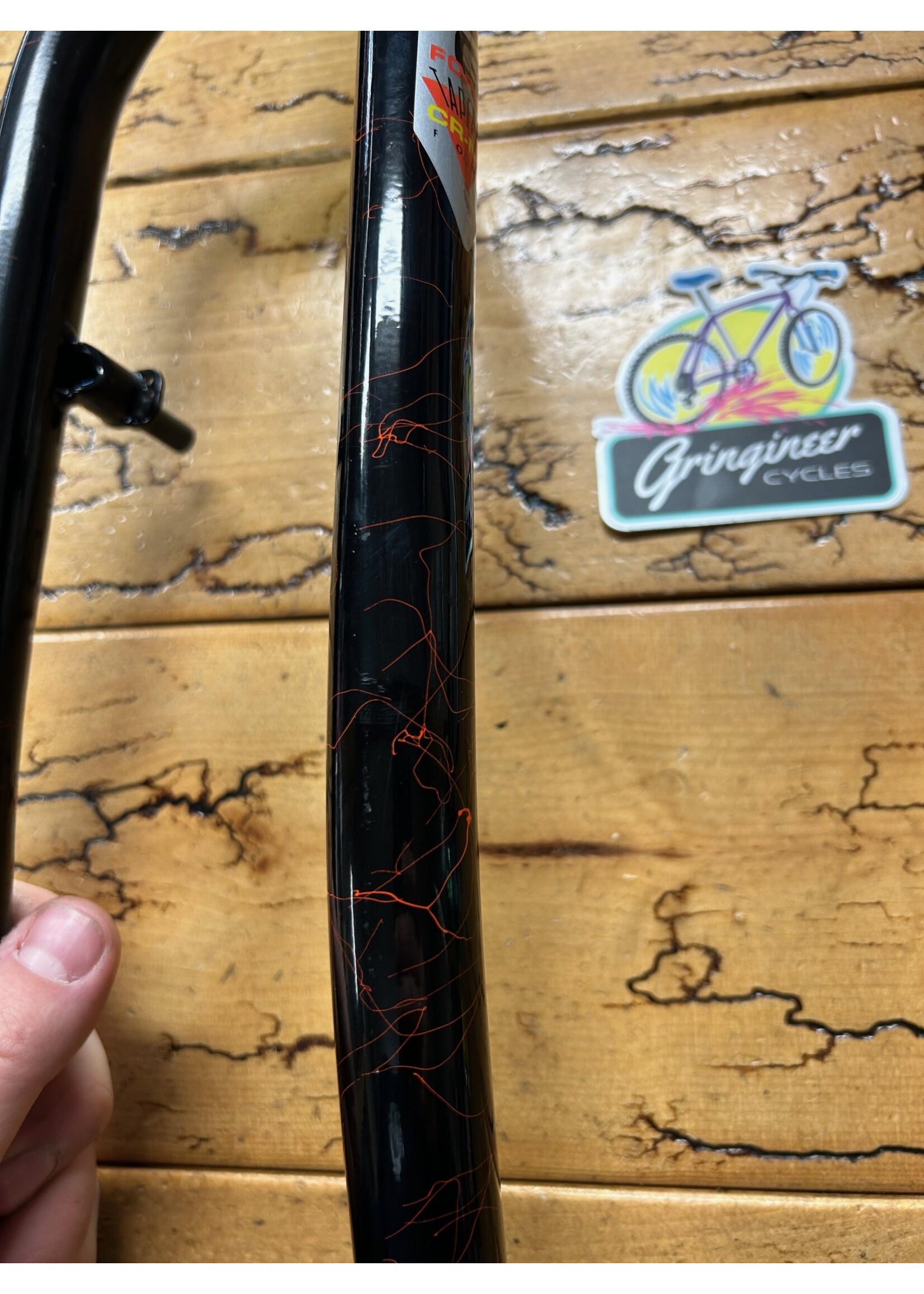 Schwinn Schwinn Paramount Black Orange Splatter MTB 1 1/8 Threaded 26" Fork